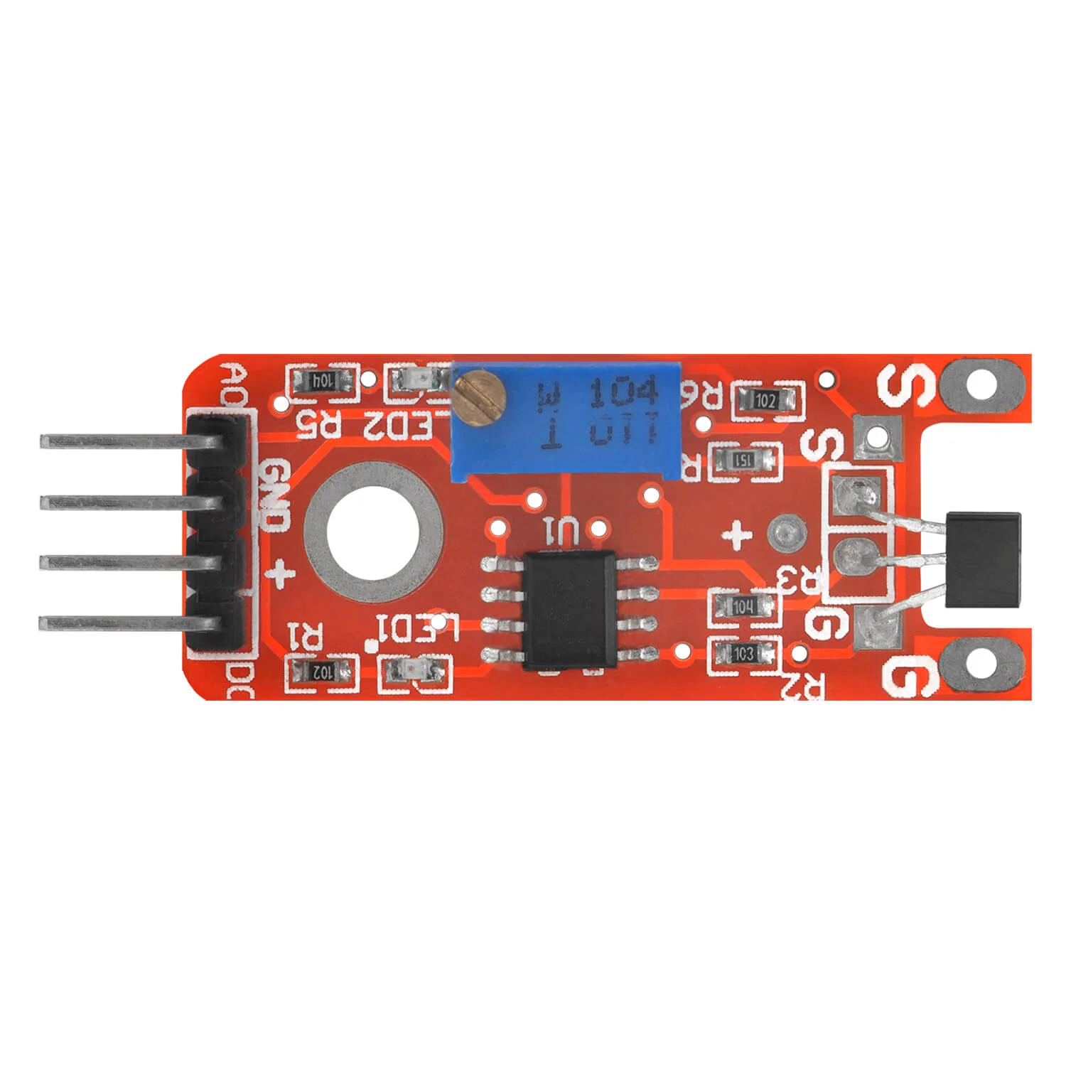 KY-024 Linear Magnetic Hall Sensor - Image 2