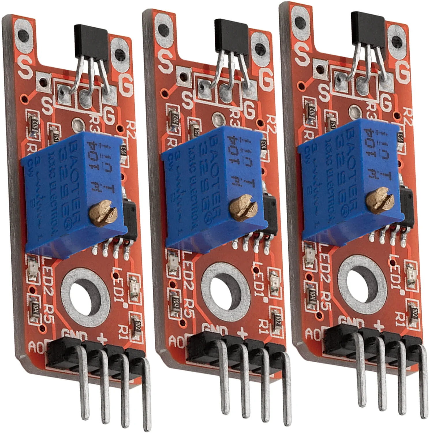 KY-024 Linear Magnetic Hall Sensor - Image 4