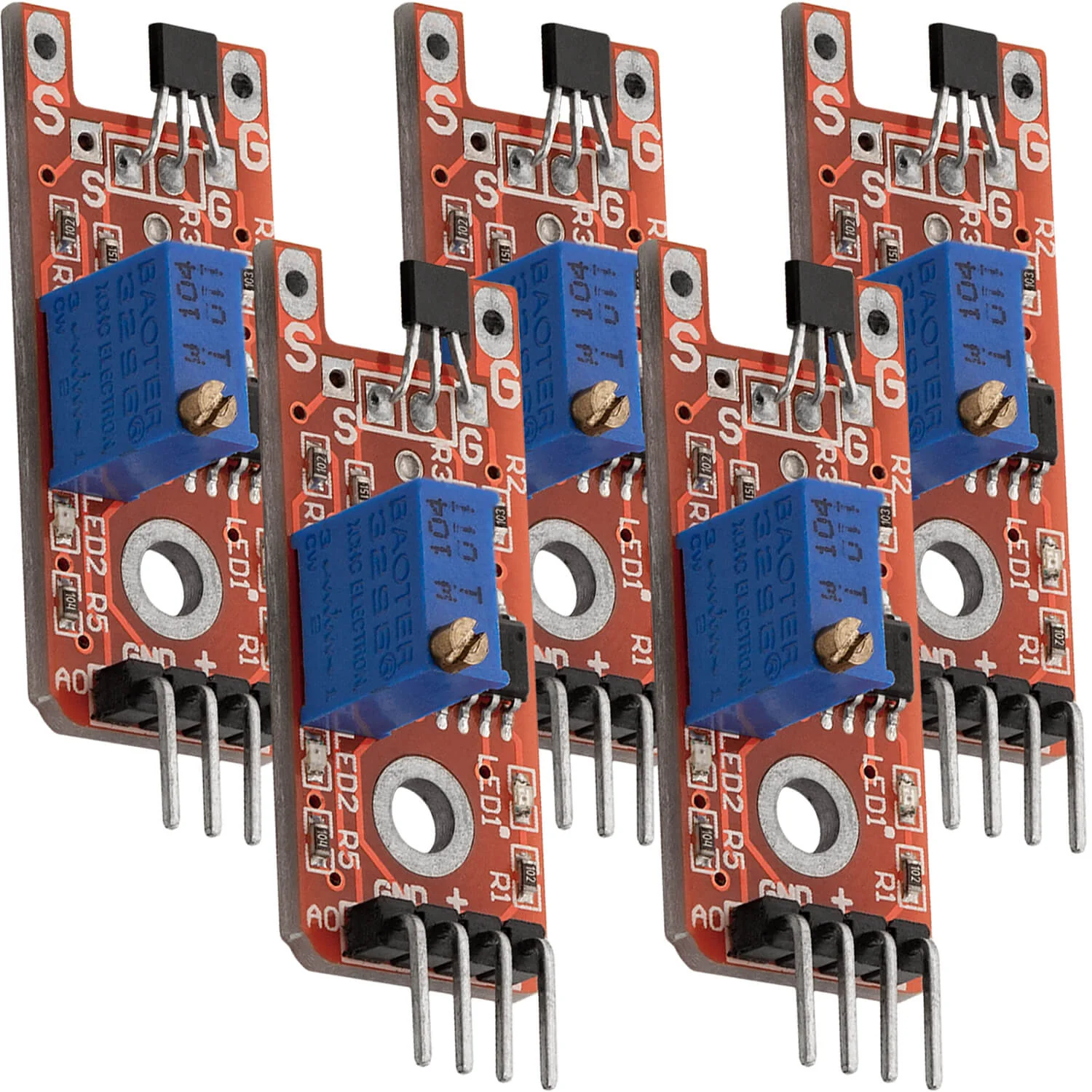 KY-024 Linear Magnetic Hall Sensor - Image 5