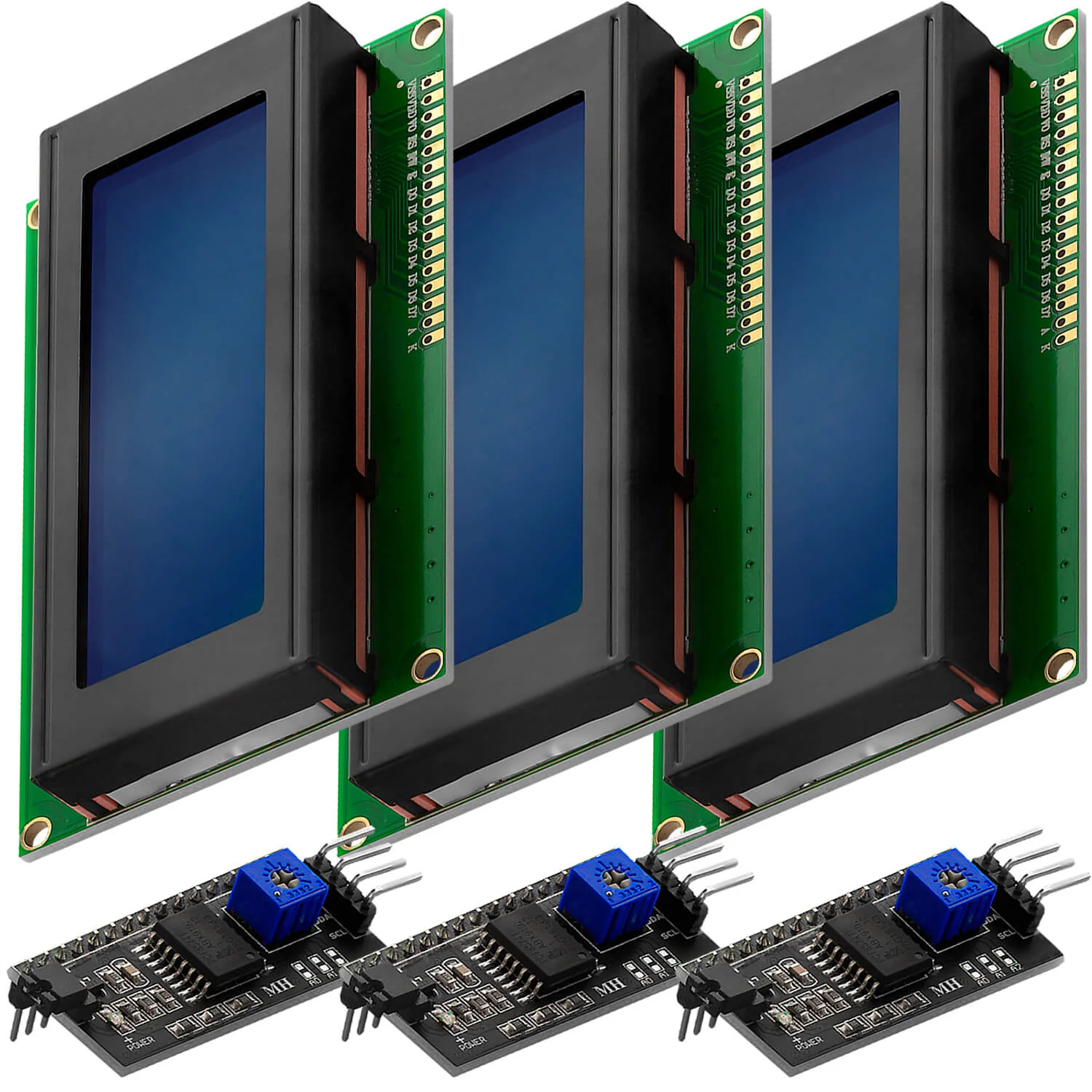 HD44780 2004 LCD Display Bundle 4x20 Zeichen mit I2C Schnittstelle - Image 4