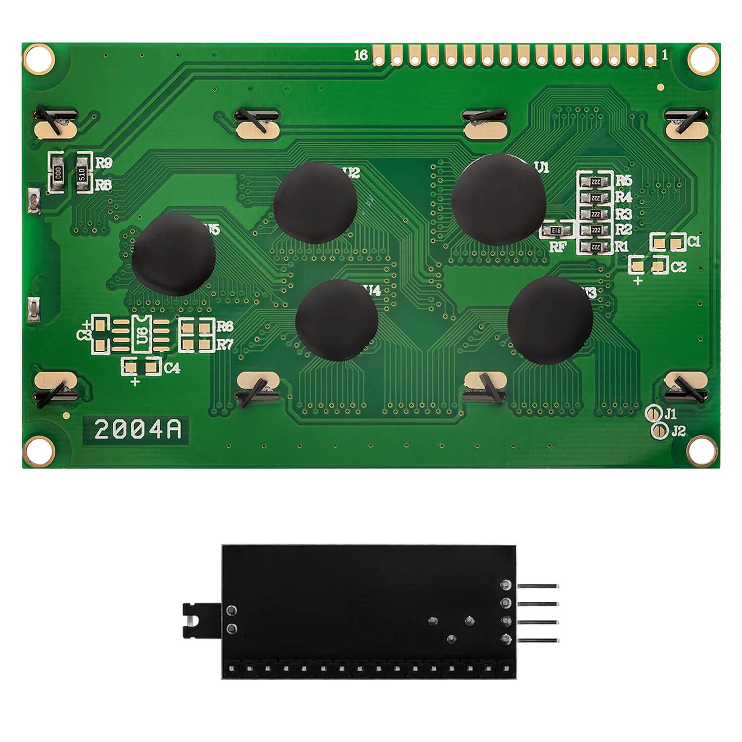HD44780 2004 LCD Display Bundle 4x20 Zeichen mit I2C Schnittstelle Grün - Image 3