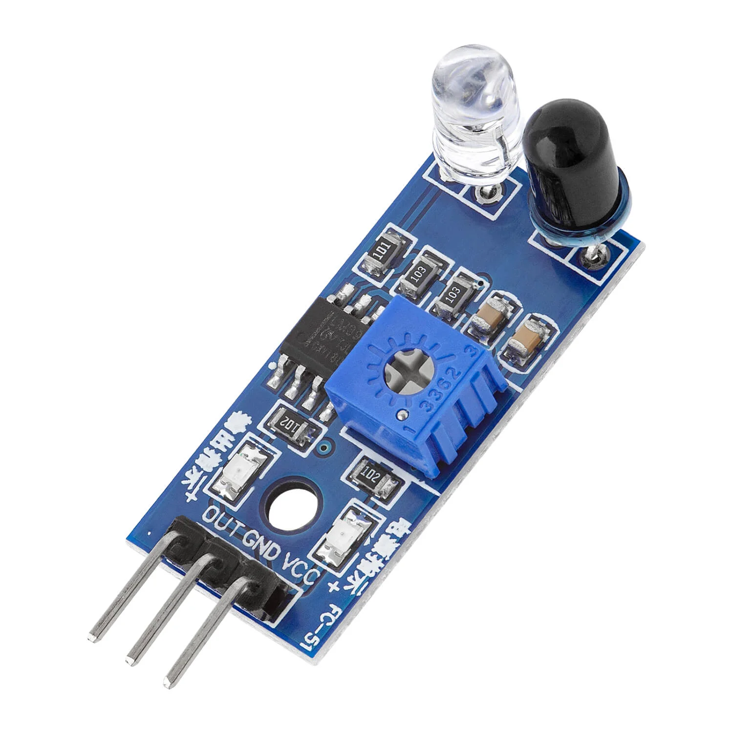 IR Infrarot Modul für Hinderniserkennung Abstand Sensor und Raspberry Pi - Image 4