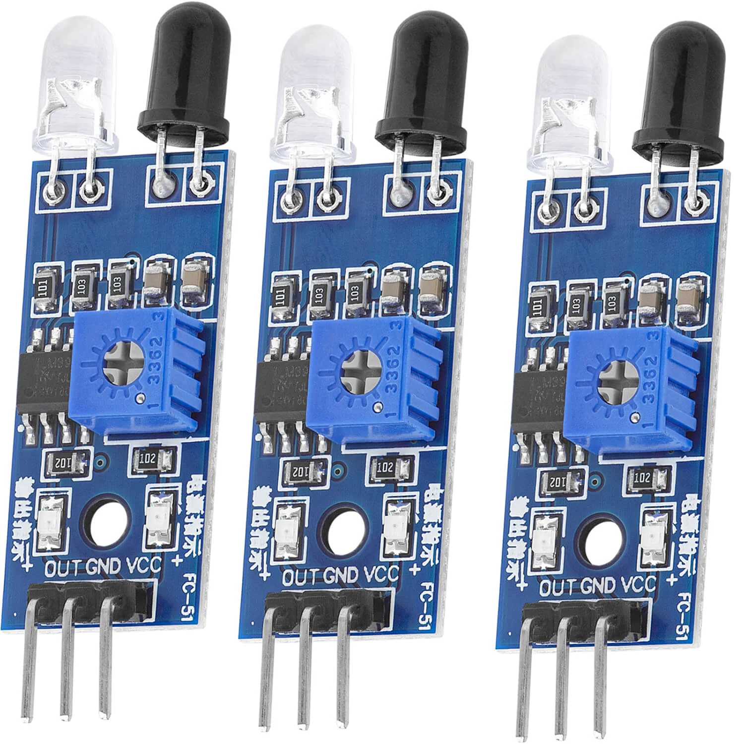 IR Infrarot Modul für Hinderniserkennung Abstand Sensor und Raspberry Pi - Image 5