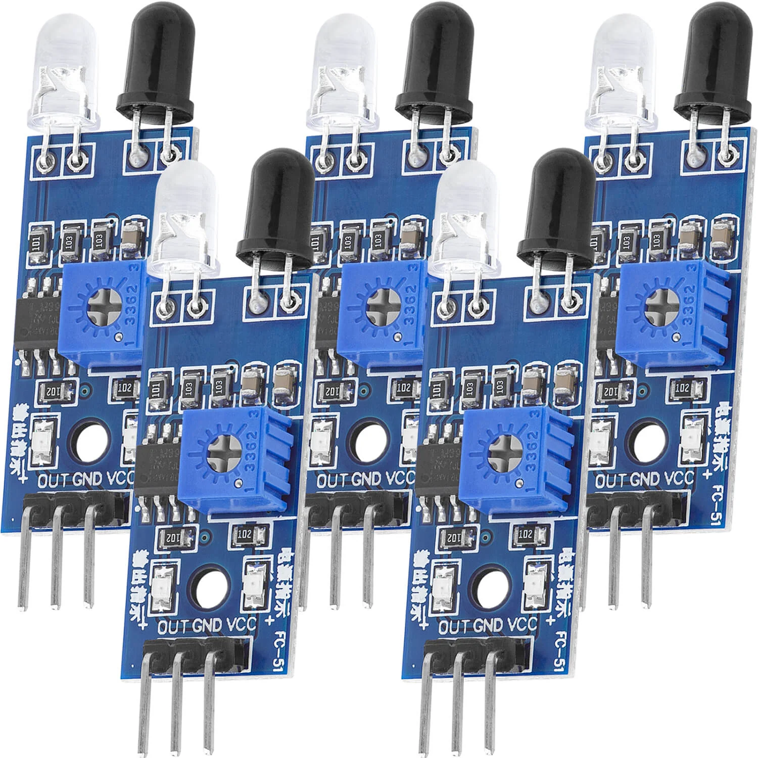 IR Infrarot Modul für Hinderniserkennung Abstand Sensor und Raspberry Pi - Image 6