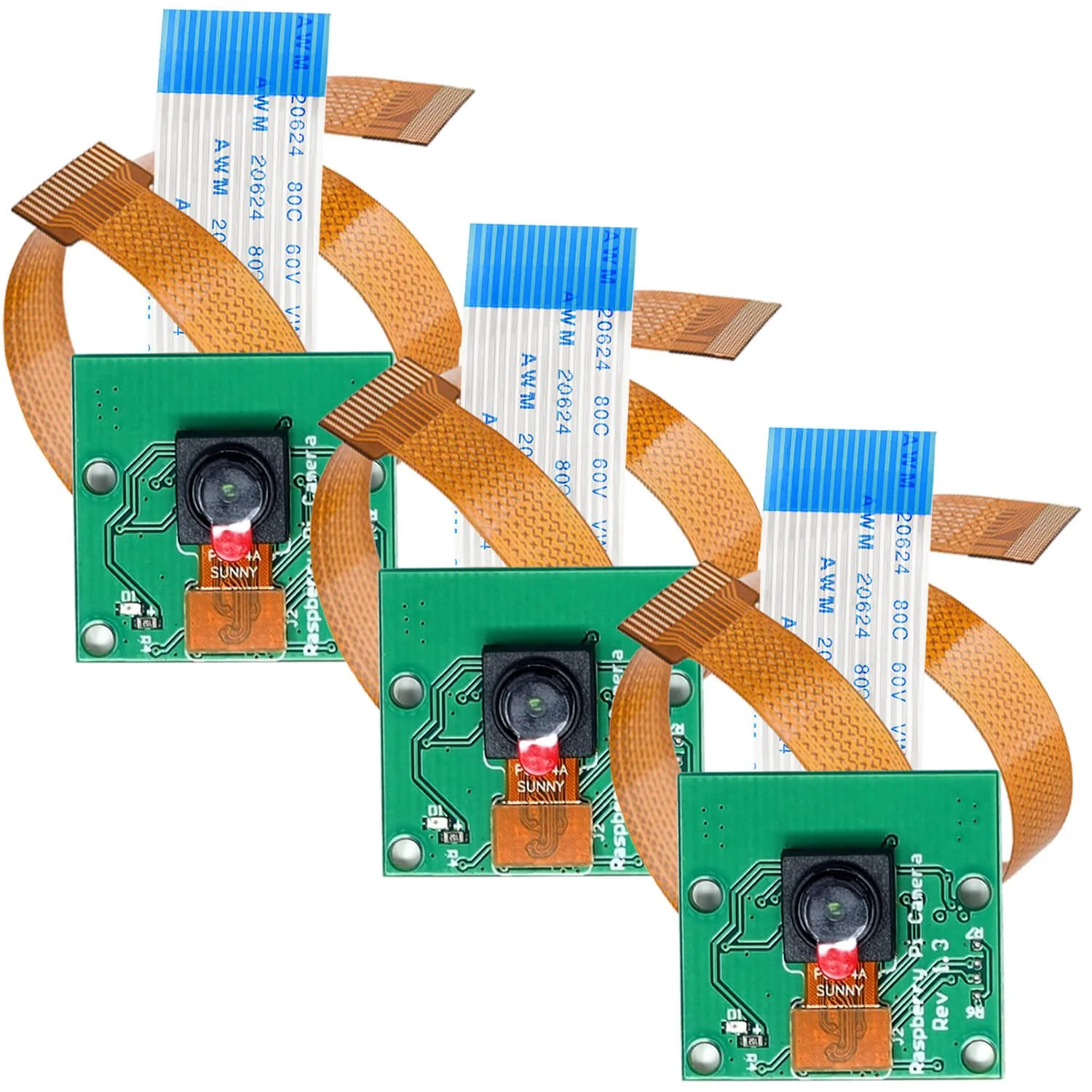 Kamera mit 15cm Flexkabel für Raspberry Pi und 30cm Flexkabel für Raspberry Pi Zero - Image 7