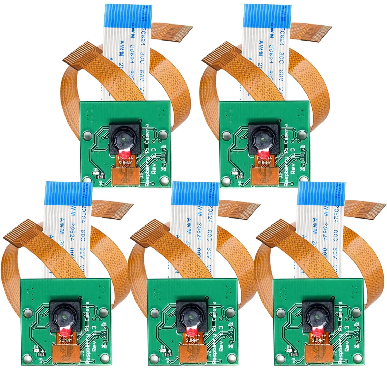 Kamera mit 15cm Flexkabel für Raspberry Pi und 30cm Flexkabel für Raspberry Pi Zero - Image 8