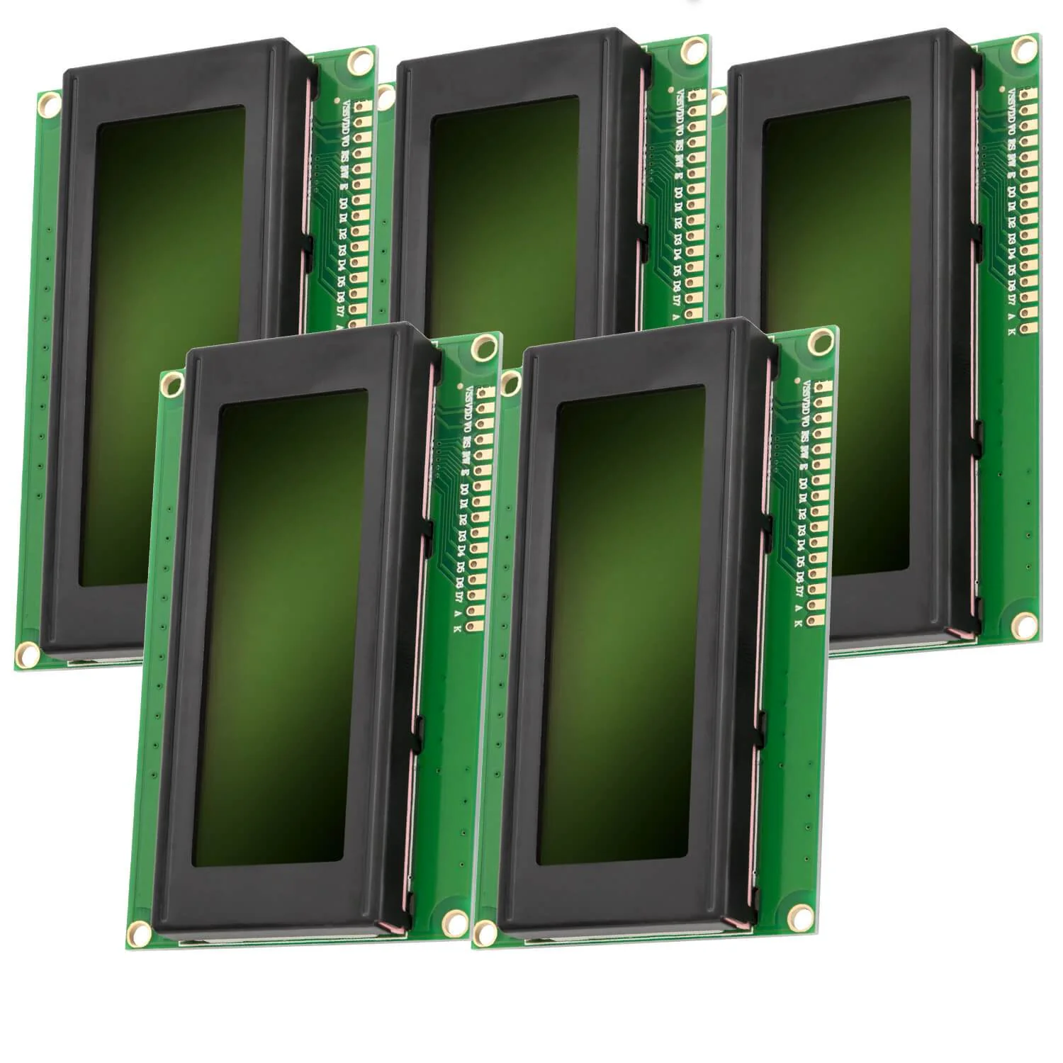 HD44780 2004 LCD Display 4x20 Zeichen Grün - Image 5