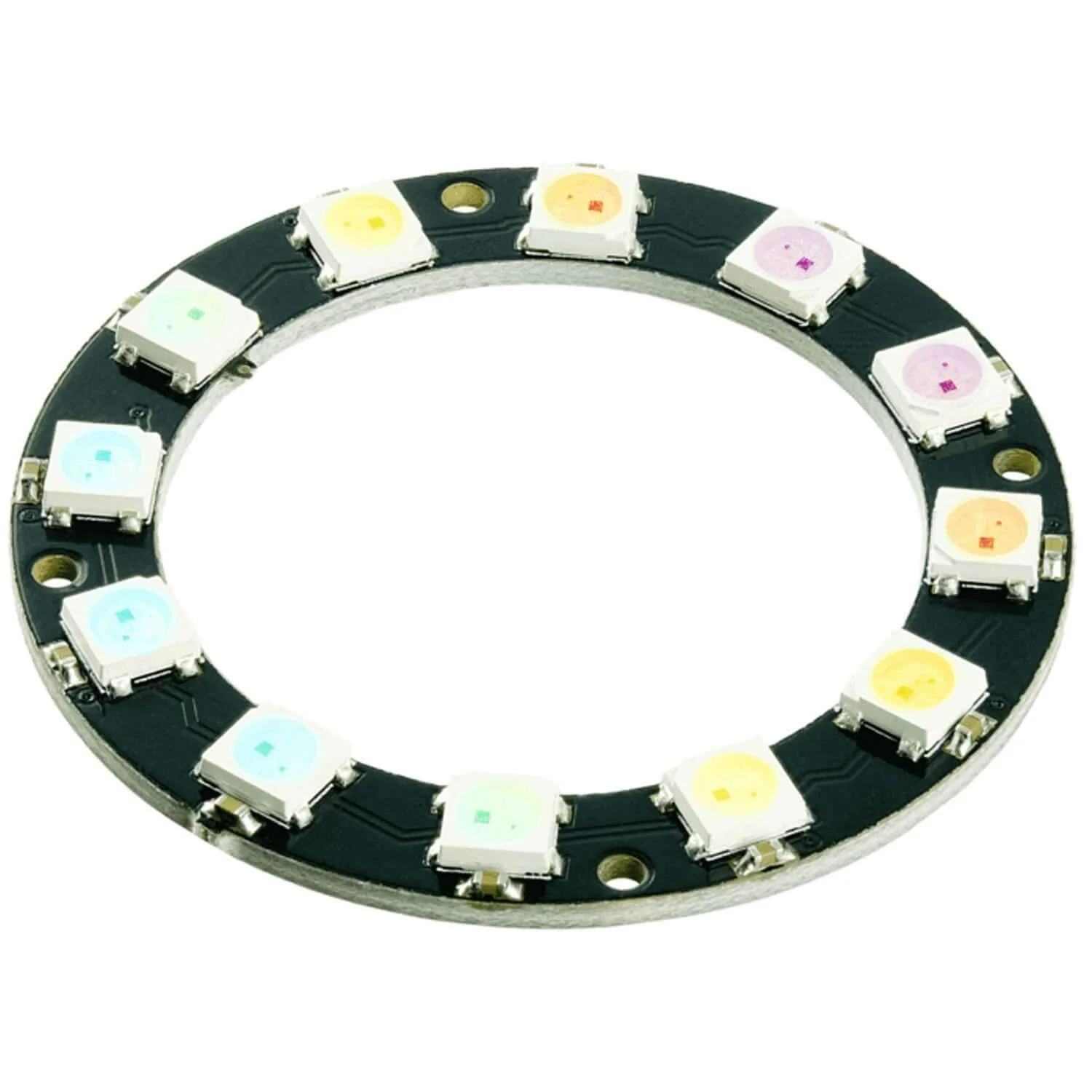 LED Ring 5V RGB WS2812B 12-Bit 50mm - Image 4