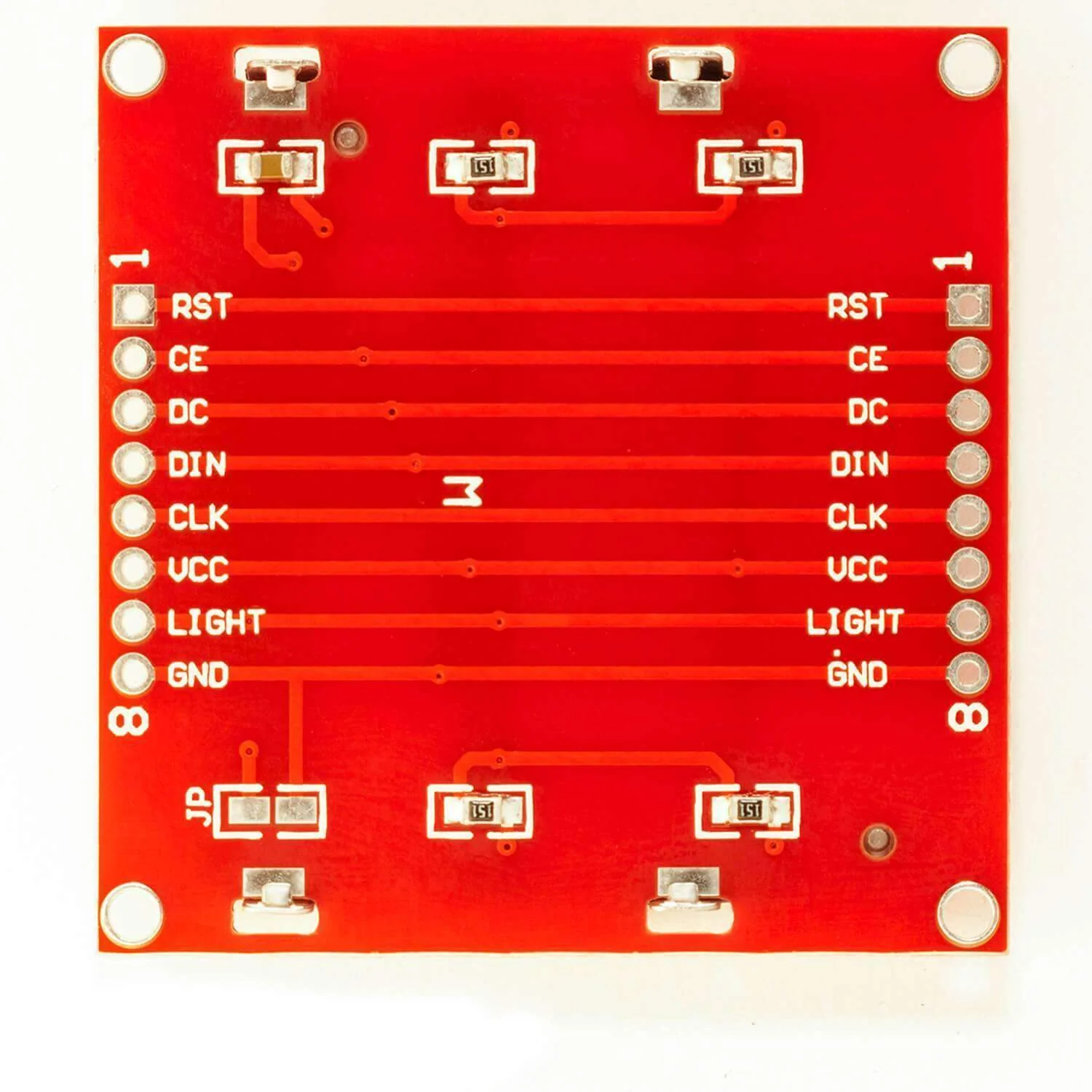 84 x 48 Pixel LCD Display Modul mit Hintergrundbeleuchtung für Nokia 5110 und Joystick PS2 Gamepad - Image 4