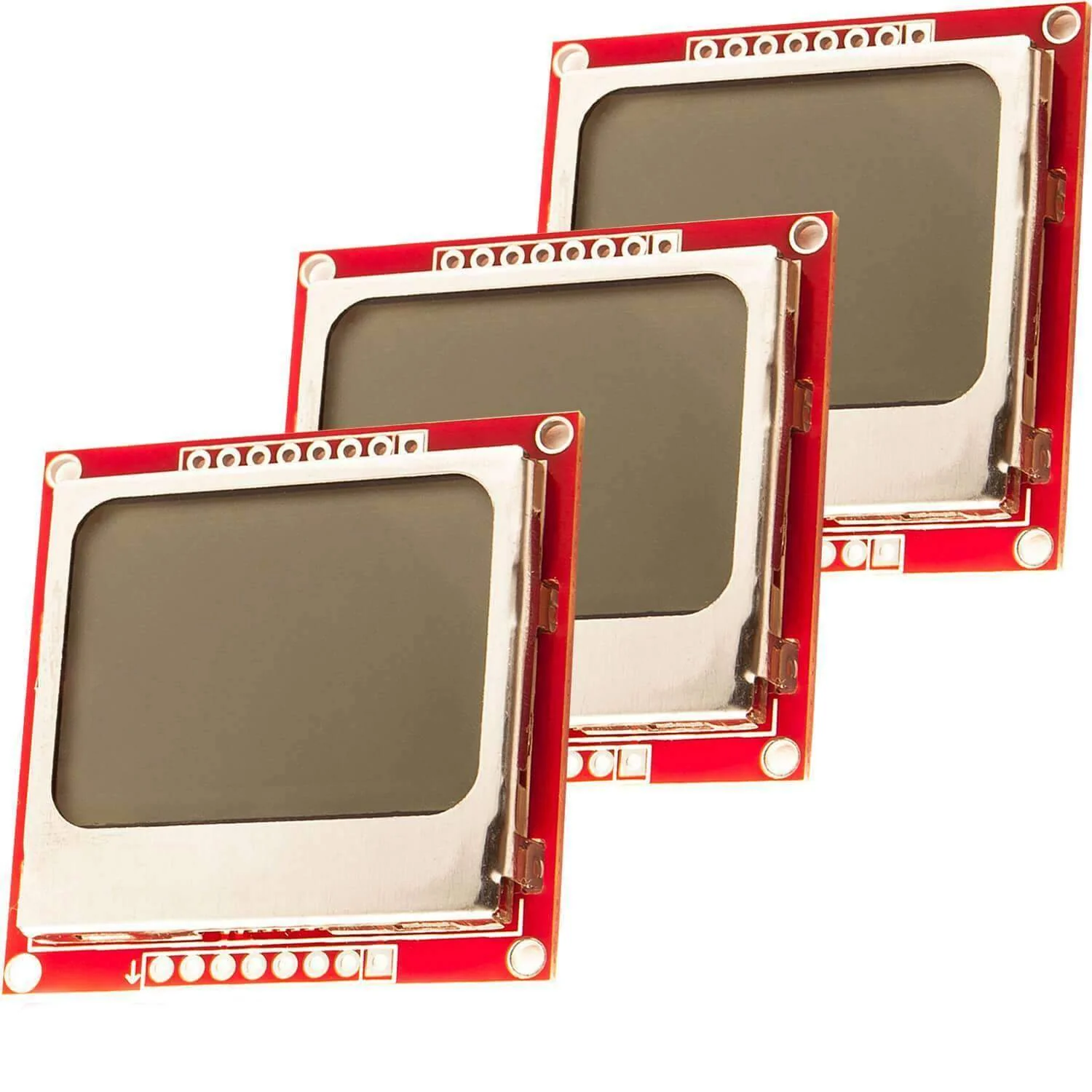 84 x 48 Pixel LCD Display Modul mit Hintergrundbeleuchtung für Nokia 5110 und Joystick PS2 Gamepad - Image 5