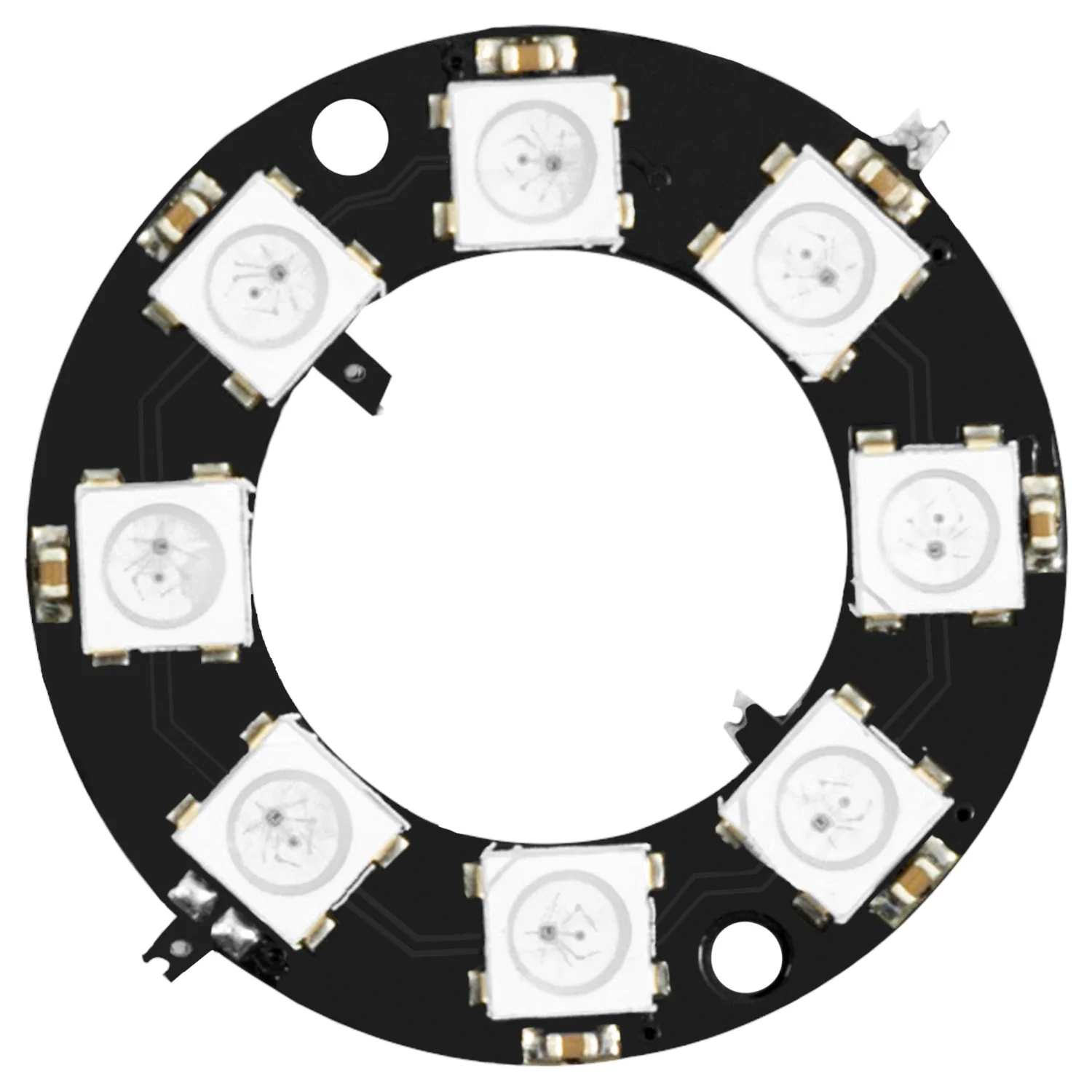 RGB LED Ring 8 bit WS2812 5050 + integrierter Treiber | Kompatibel mit Arduino und Raspberry