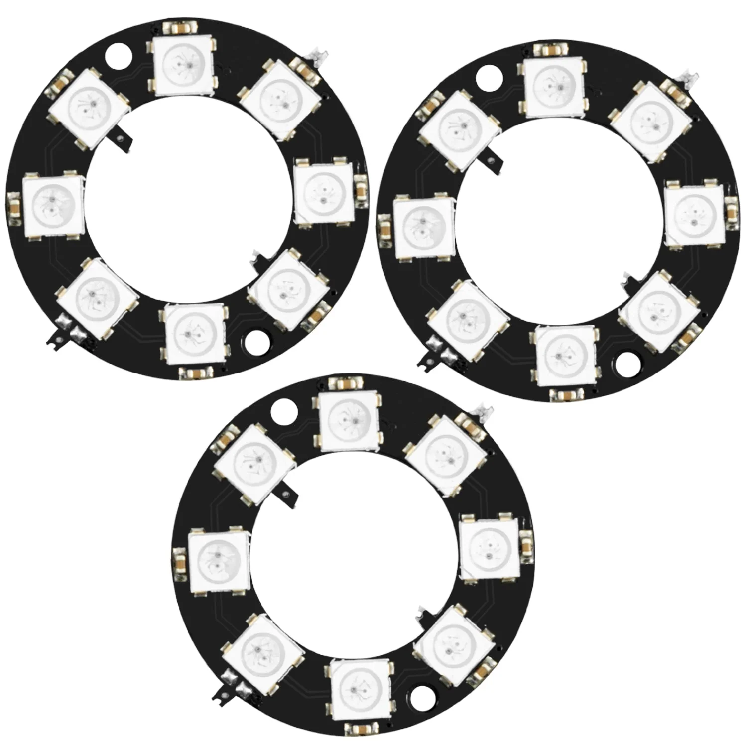 RGB LED Ring 8 bit WS2812 5050 + integrierter Treiber | Kompatibel mit Arduino und Raspberry - Image 4