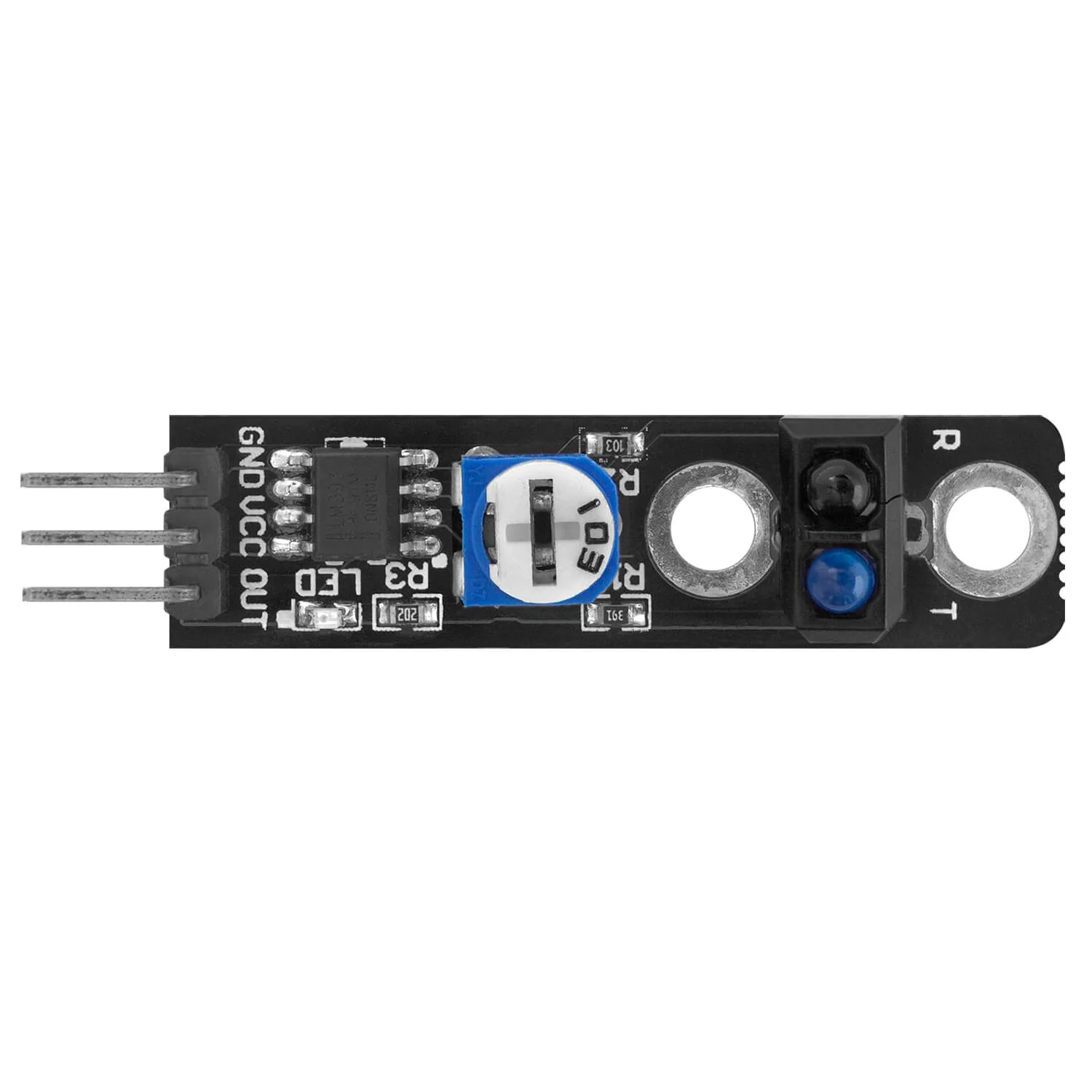 KY-033 Linien Folger Line Tracking Sensor Modul TCRT5000 - Image 2