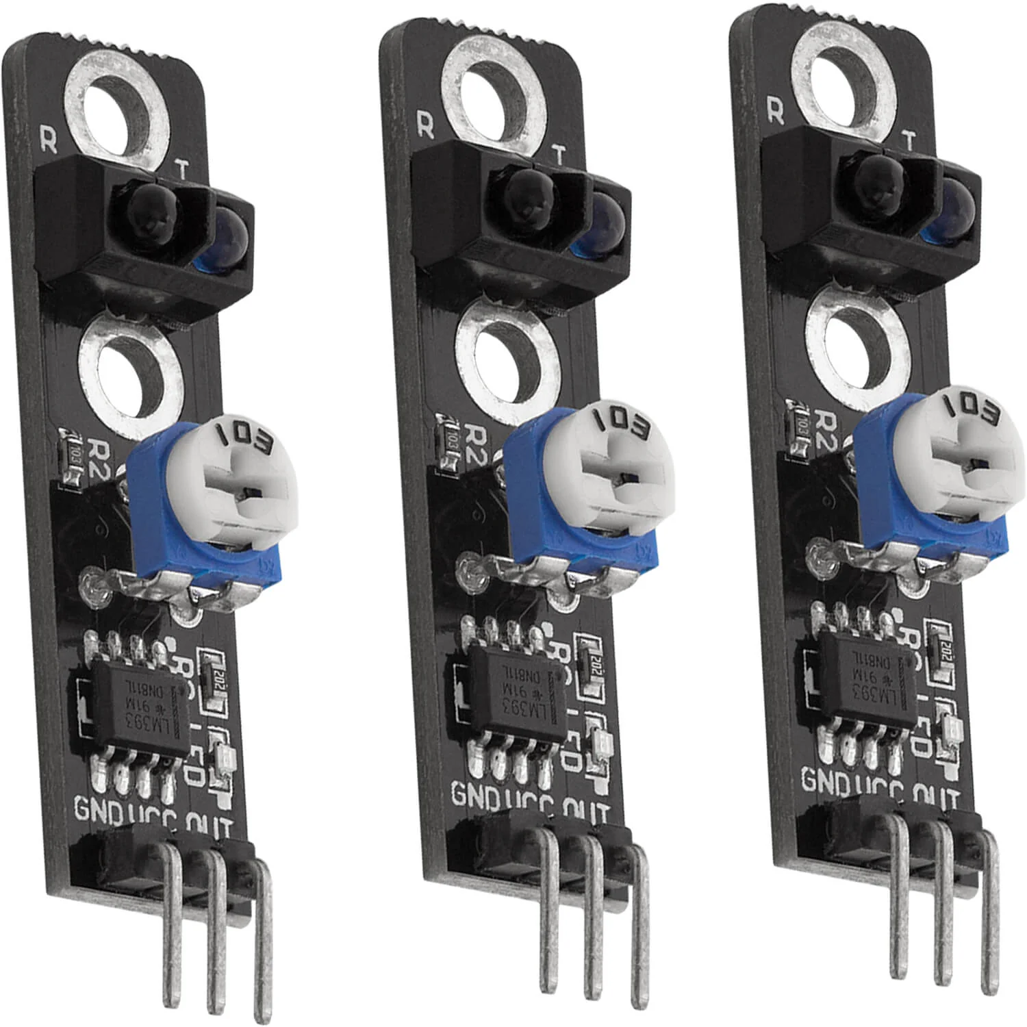 KY-033 Linien Folger Line Tracking Sensor Modul TCRT5000 - Image 4