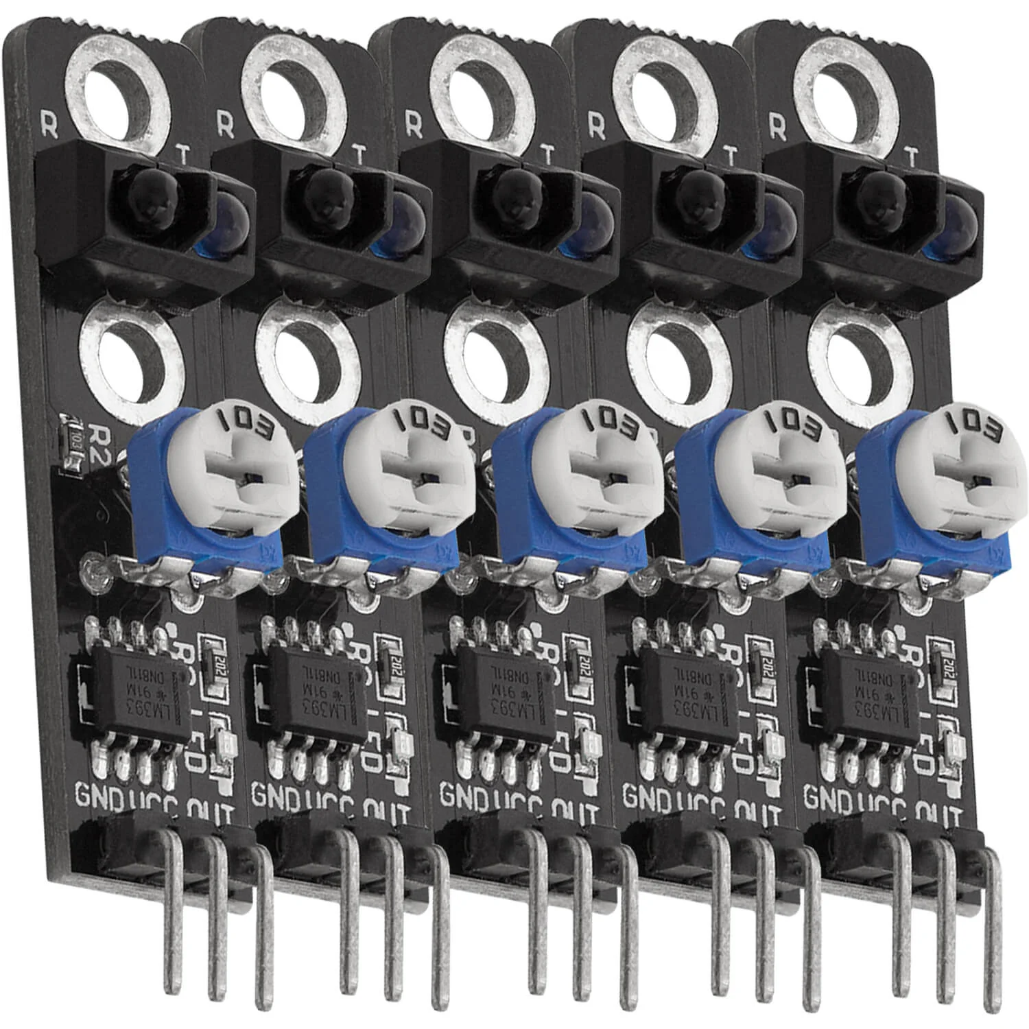 KY-033 Linien Folger Line Tracking Sensor Modul TCRT5000 - Image 5