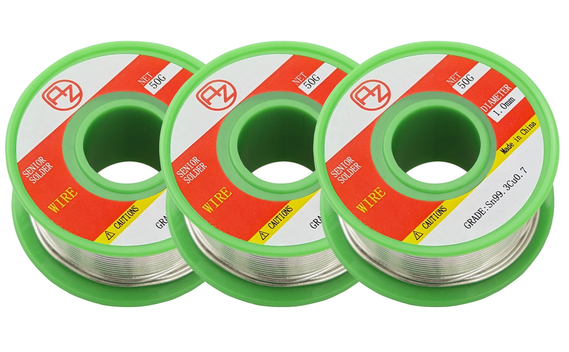 Lötdraht 1mm Sn99.3Cu0.7 | Bleifreies Lötflussmittel | für elektrisches Löten | Kolophoniumkern | Elektrische Lötkomponenten Reparatur und DIY - Image 8