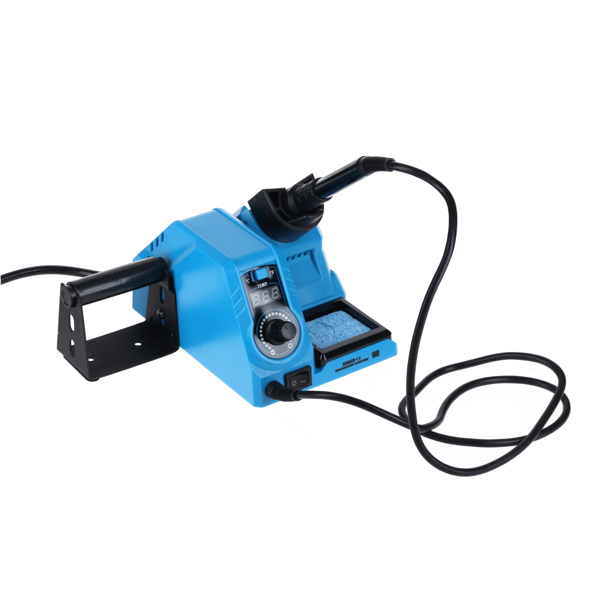 Lötstation 926LED V2 Lötkolben-Kit, 130W, einstellbar 200°C-480°C, inklusive steckbarem Lötkolbengriff, Lötständer und hitzebeständigem Reinigungsschwamm - Ideal für Heimwerkerprojekte und Heimwerken - Image 2