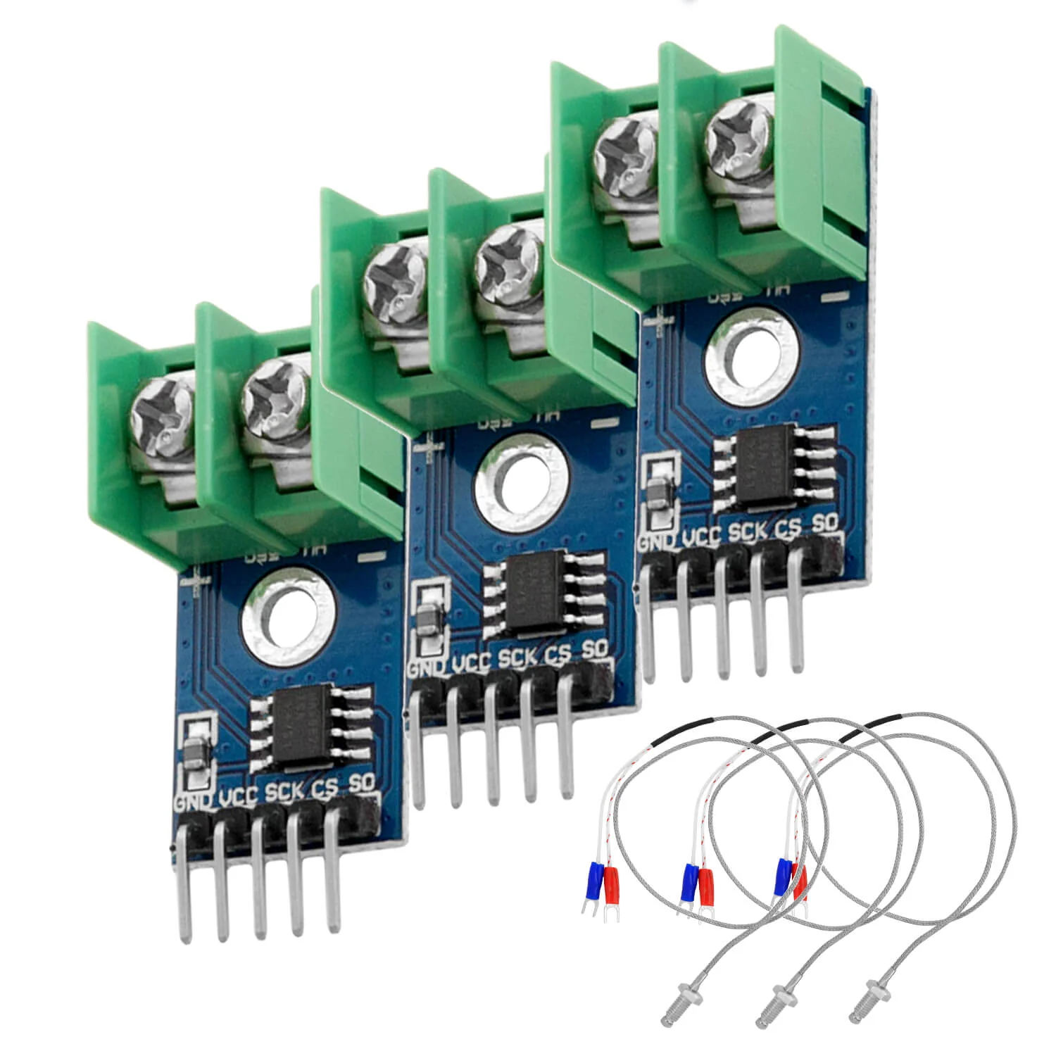 MAX6675 Temperatur Sensor mit Sonde K-Typ und Jumper Wire für Raspberry Pi - Image 4