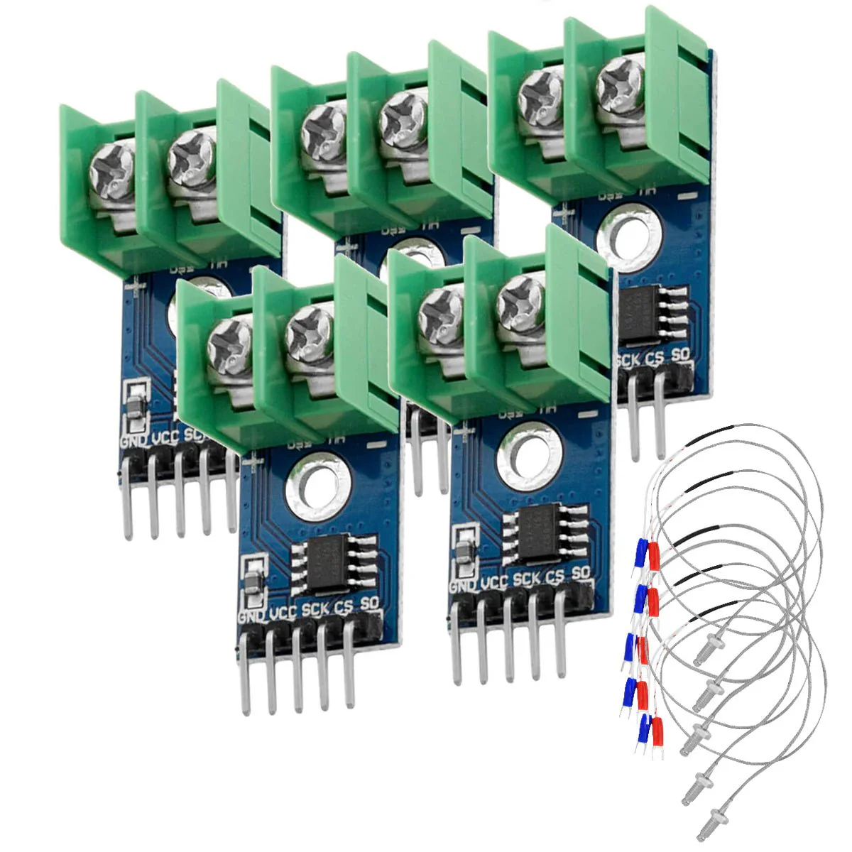 MAX6675 Temperatur Sensor mit Sonde K-Typ und Jumper Wire für Raspberry Pi - Image 6