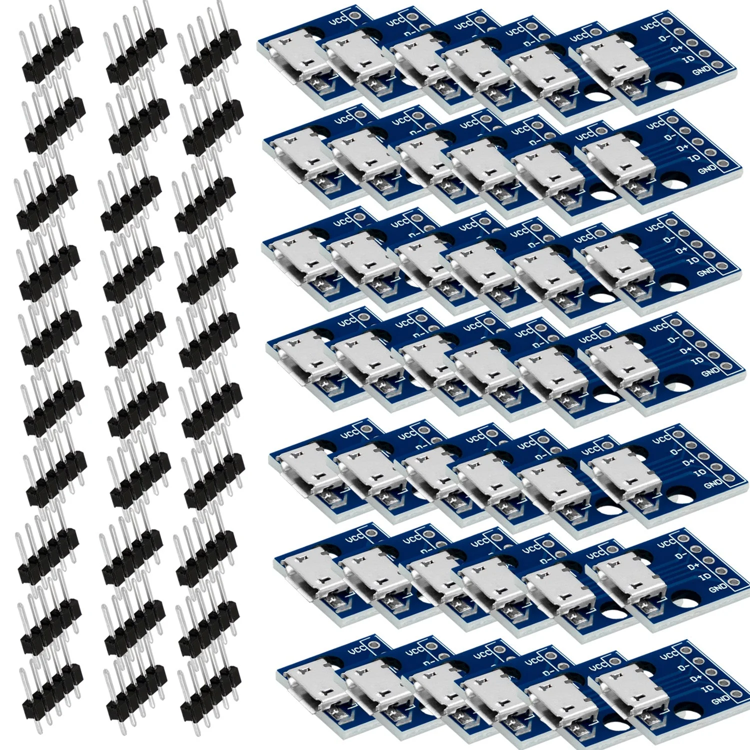 Micro-USB-Anschlussbuchse | USB-Stromversorgungsschnittstelle | 5V-Strommodul | kompatibel mit Arduino - Image 6