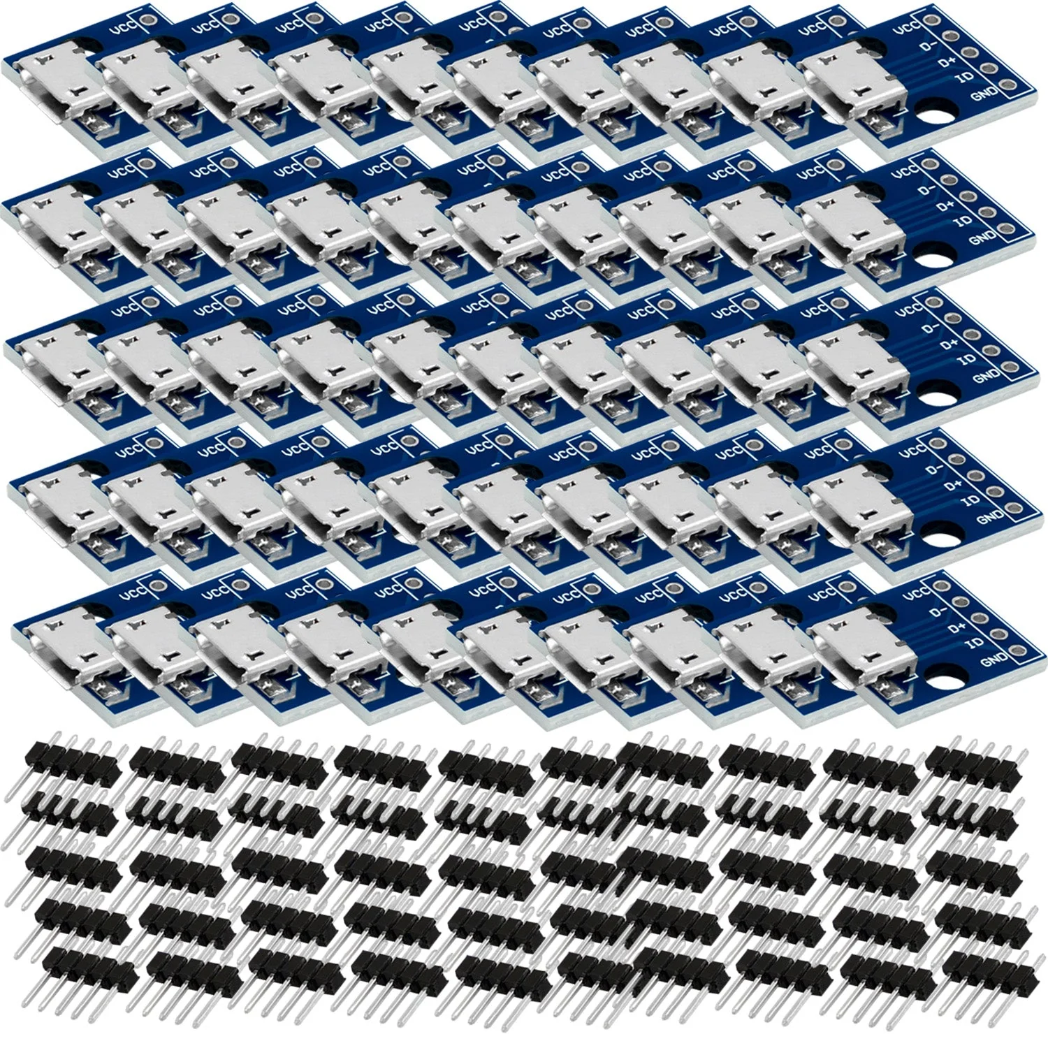 Micro-USB-Anschlussbuchse | USB-Stromversorgungsschnittstelle | 5V-Strommodul | kompatibel mit Arduino - Image 7