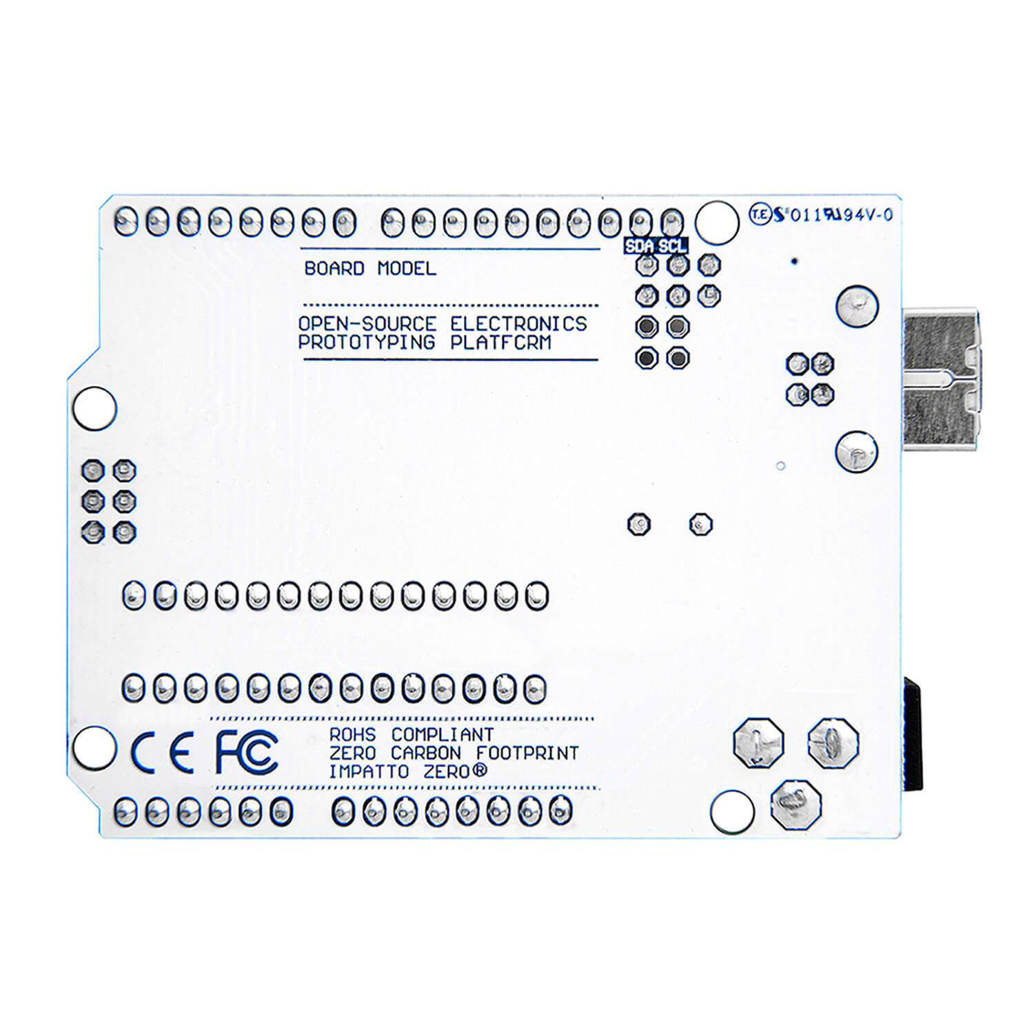 AZ-ATmega328DIP-Board Mikrocontroller Board ATmega16U2 8-bit Entwicklerboard mit USB-Kabel - Image 3