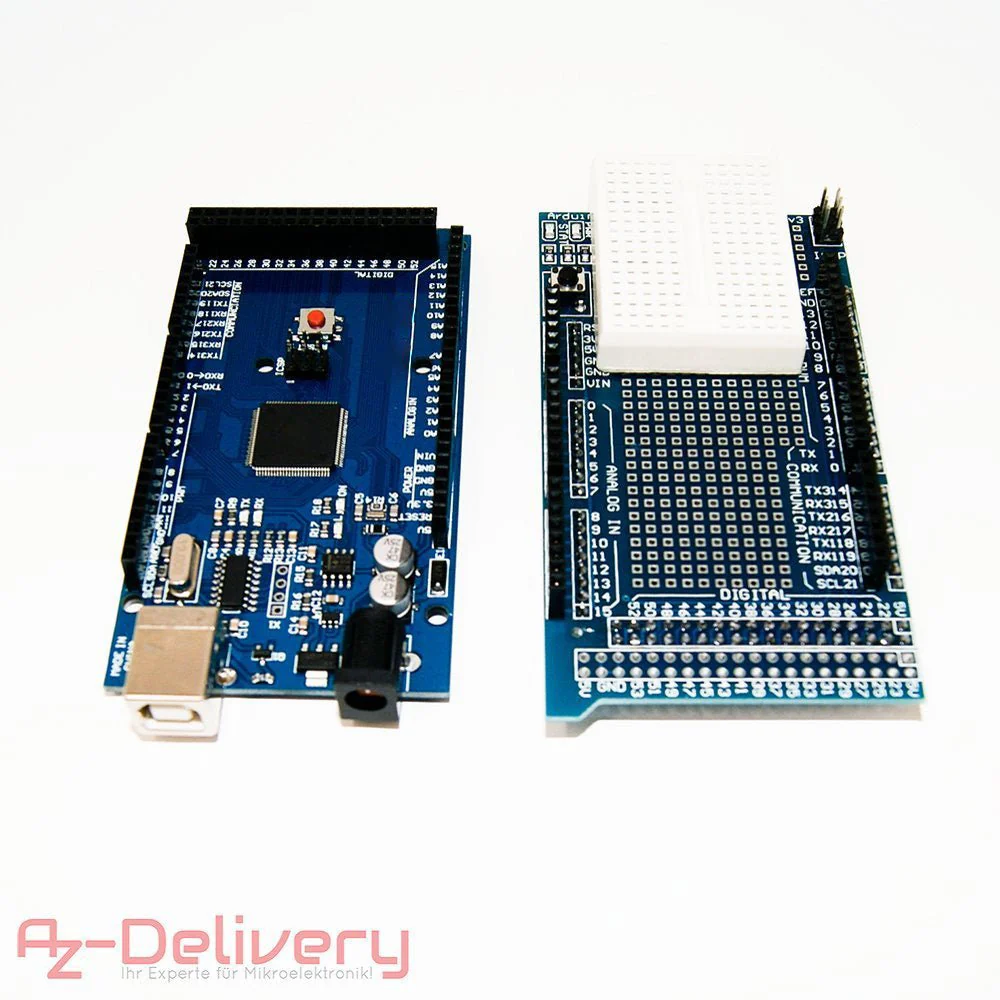 AZ-MEGA2560-Board Bundle mit Prototyping Shield für AZ-MEGA2560-Board - Image 6