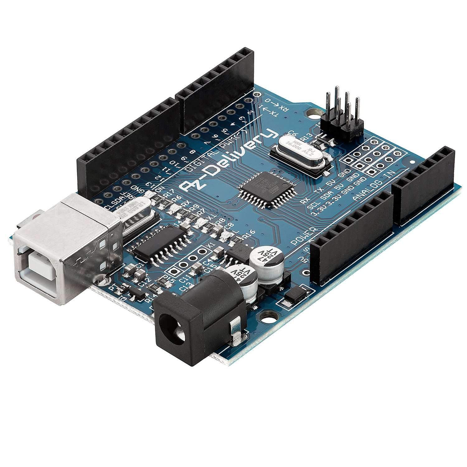 Mikrocontroller Board AZ-ATmega328-Board mit USB-Kabel - Image 4