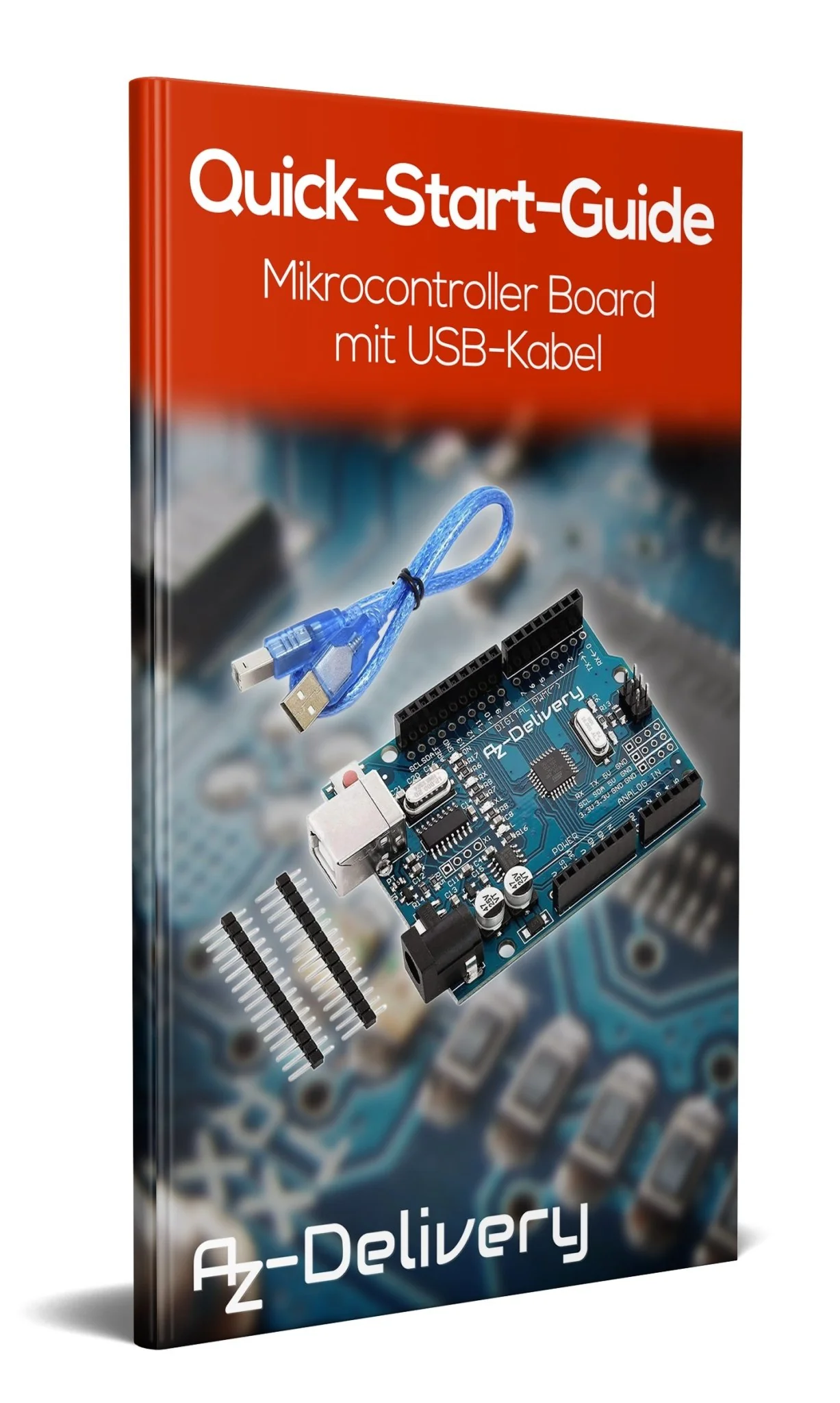 Mikrocontroller Board AZ-ATmega328-Board mit USB-Kabel - Image 8