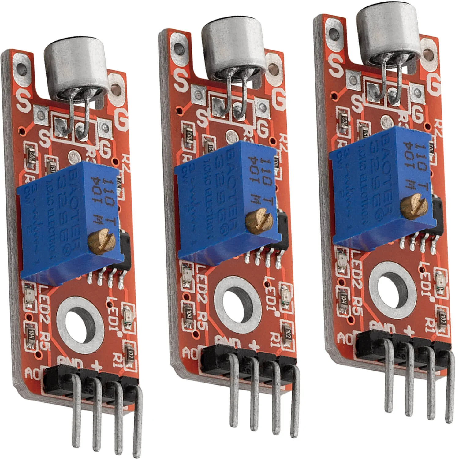 KY-038 Klangerfassungsmodul Mikrofon Voice- Ton Sensor - Image 4