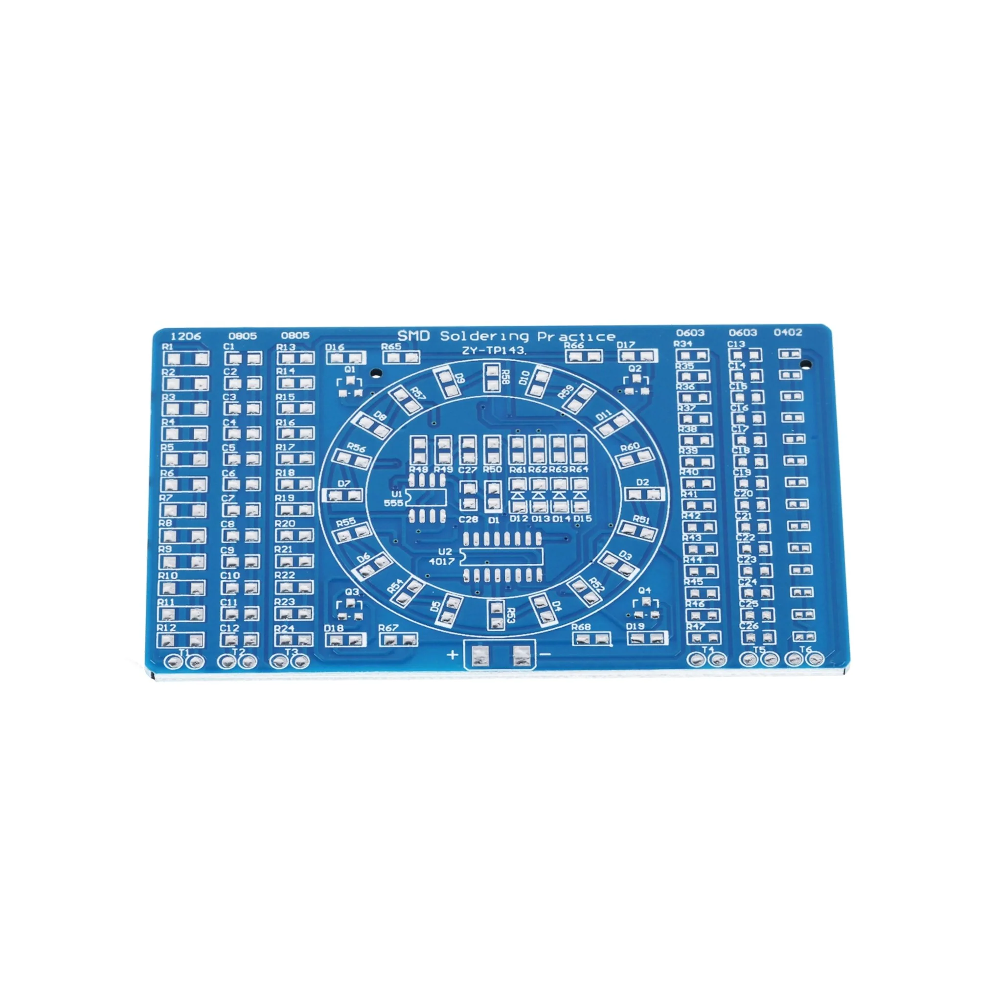 NE555 SMD Löten Übungsplatine DIY Kit - LED Modul zum Löten Lernen, Set mit Lötbausatz - Elektronisches Soldering Kit für Lötübungen - Image 5