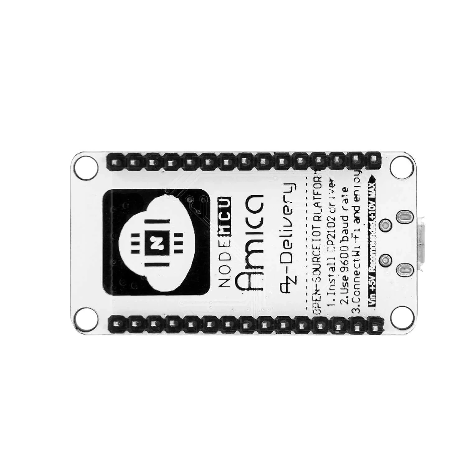 NodeMCU Lua Amica Modul V2 ESP8266 ESP-12F WIFI Wifi Development Board mit CP2102 - Image 4