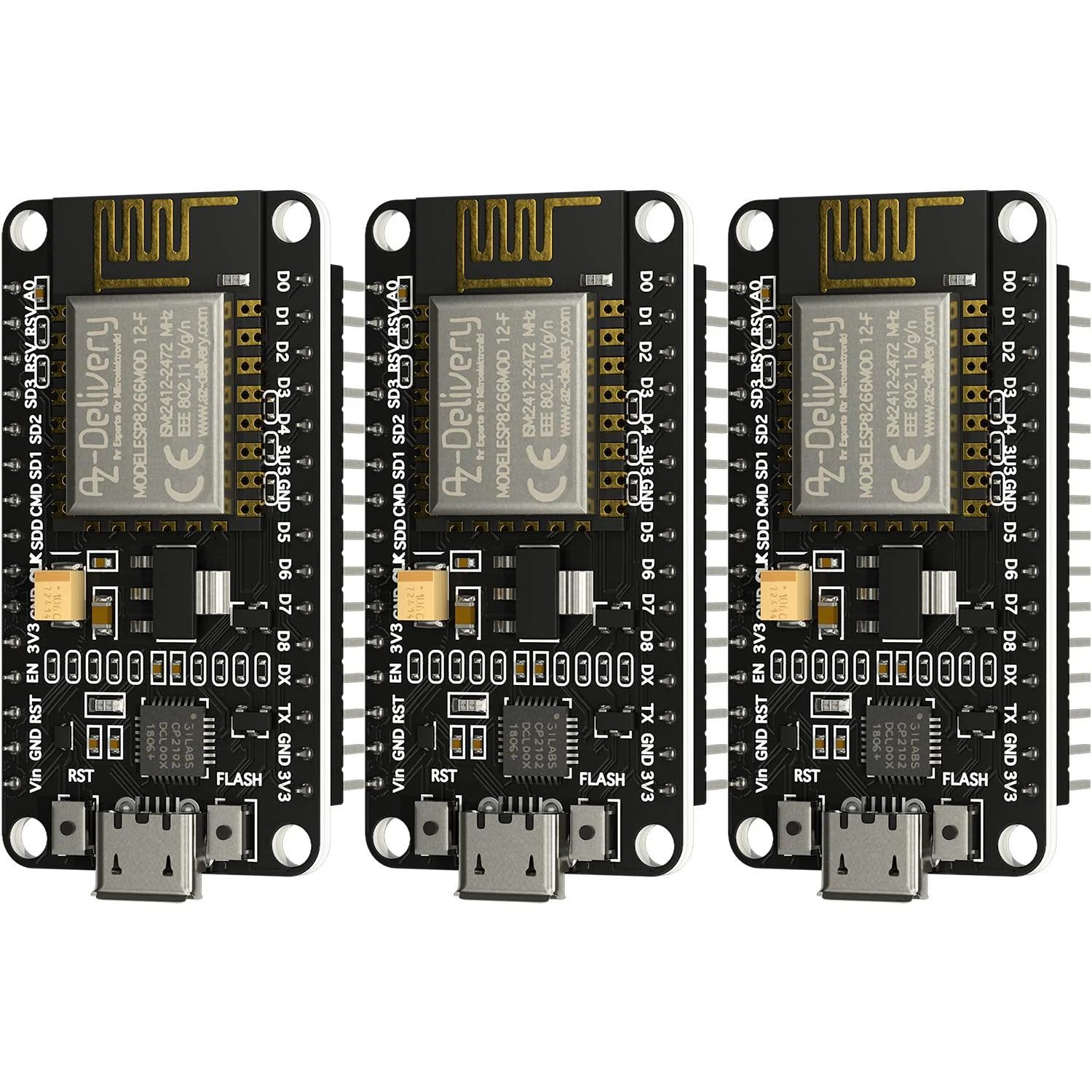 NodeMCU Lua Amica Modul V2 ESP8266 ESP-12F WIFI Wifi Development Board mit CP2102 - Image 8