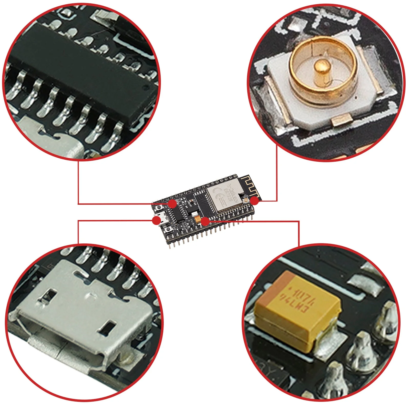 NodeMCU ESP32 S Dev Kit | Wifi Bluetooth | Dual-Core-CPU-Mikrocontroller - Image 4