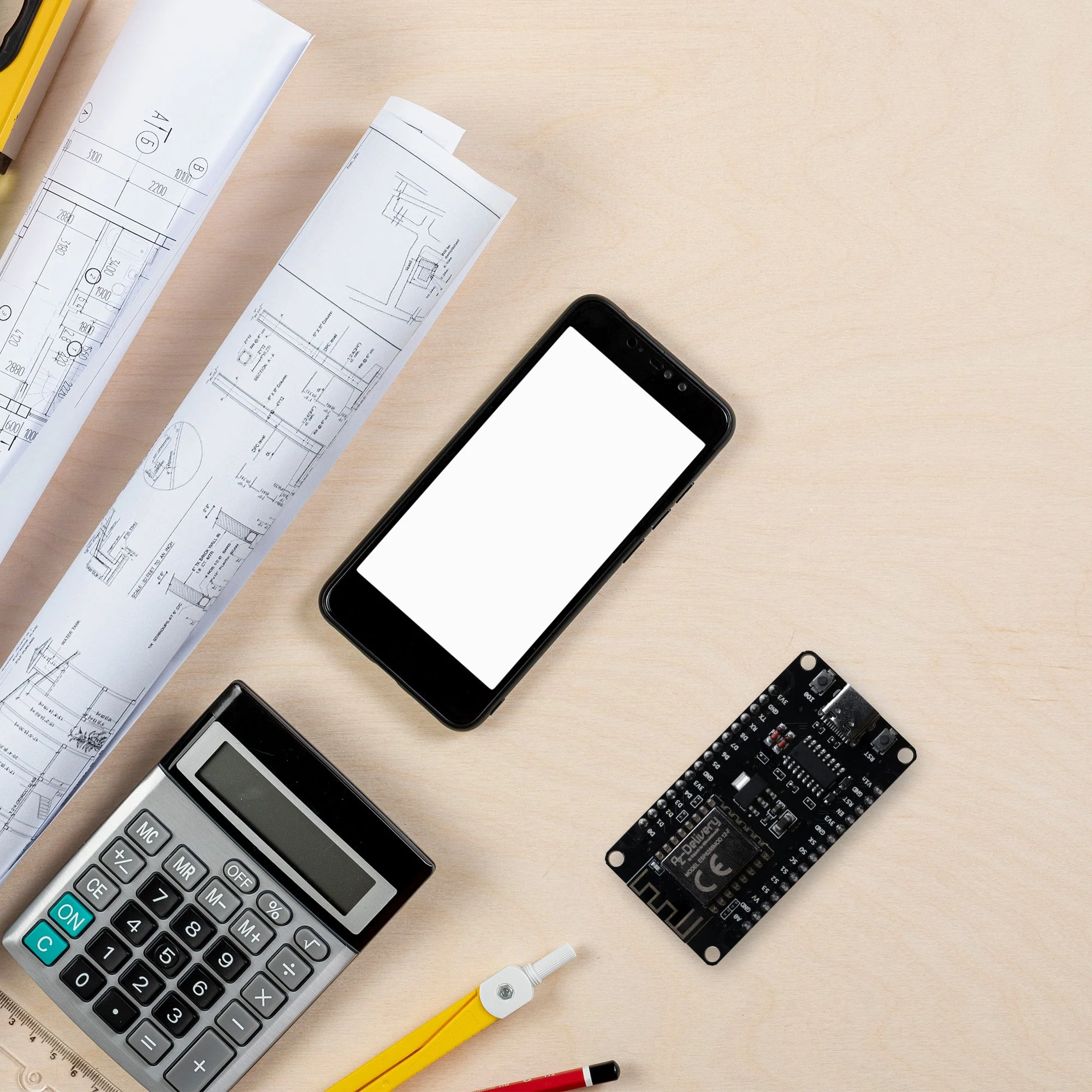 NodeMCU Lolin V3 Module ESP8266 ESP-12F WiFi mit USB-C Anschluss WiFi Development Board mit CH340 kompatibel mit Arduino - Image 9
