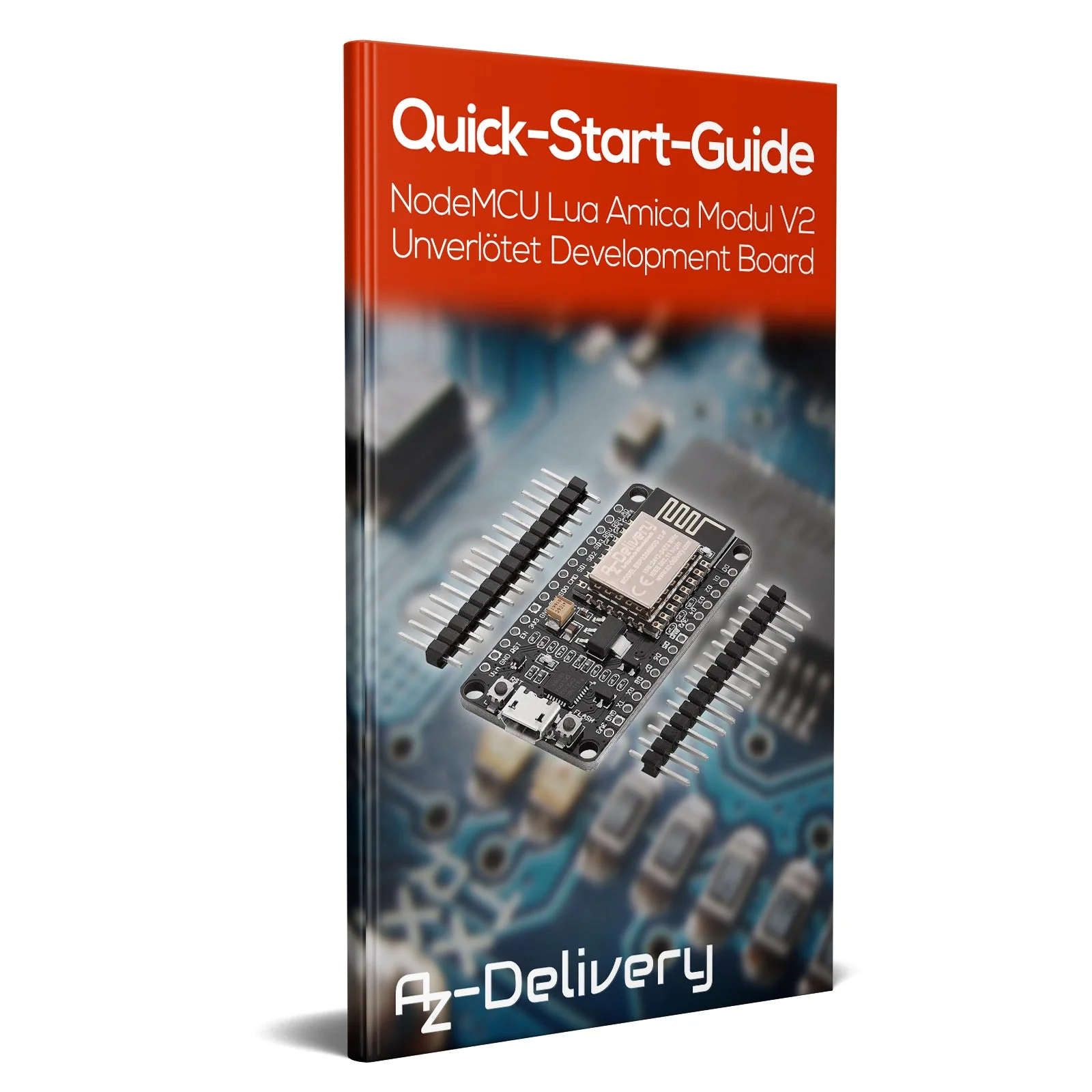 NodeMCU Lua Amica Modul V2 ESP8266 ESP-12F WIFI WLAN unverlötet mit CP2102 - Image 8