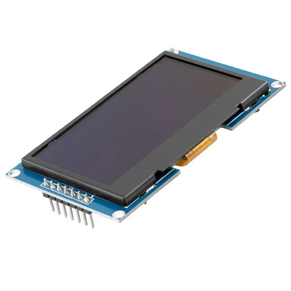 2,42" 128X64-OLED-Anzeigemodul SPI - 2.42 Zoll OLED Bildschirm kompatibel mit Arduino UNO R3 - Grüne Schrift OLED - Image 2