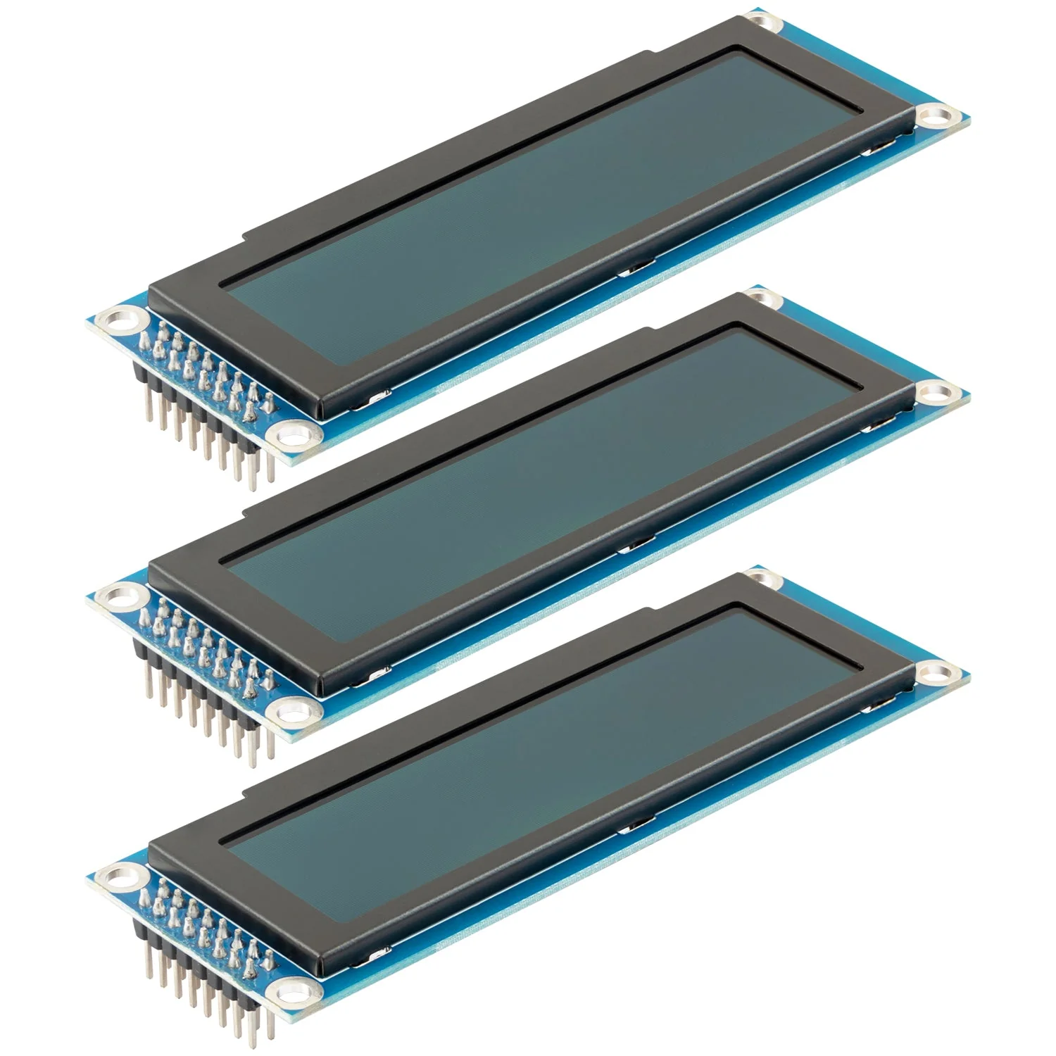 3,12" OLED Display 256x64 mit SSD1322 Controller, SPI-Unterstützung kompatibel mit ESP32S3, Arduino Giga & SSH1106 - Blau - Image 6