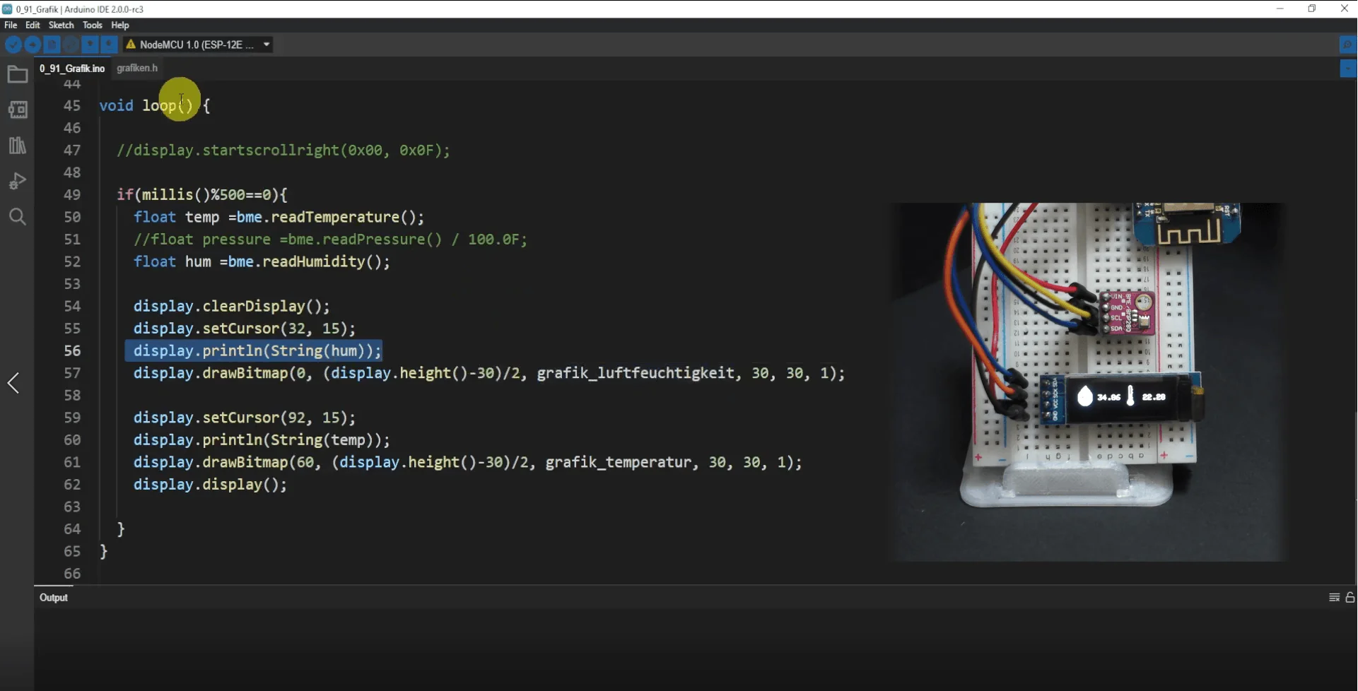 0,91" OLED und GY-BME280 am ESP8266 D1 Mini - Image 7