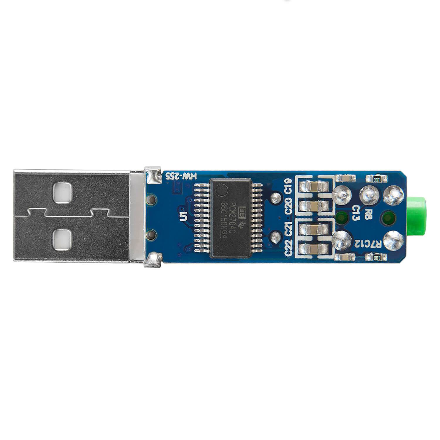 Mini PCM2704 USB Sound Karte DAC Decoder Board DV 5V für Raspberry Pi - Image 3