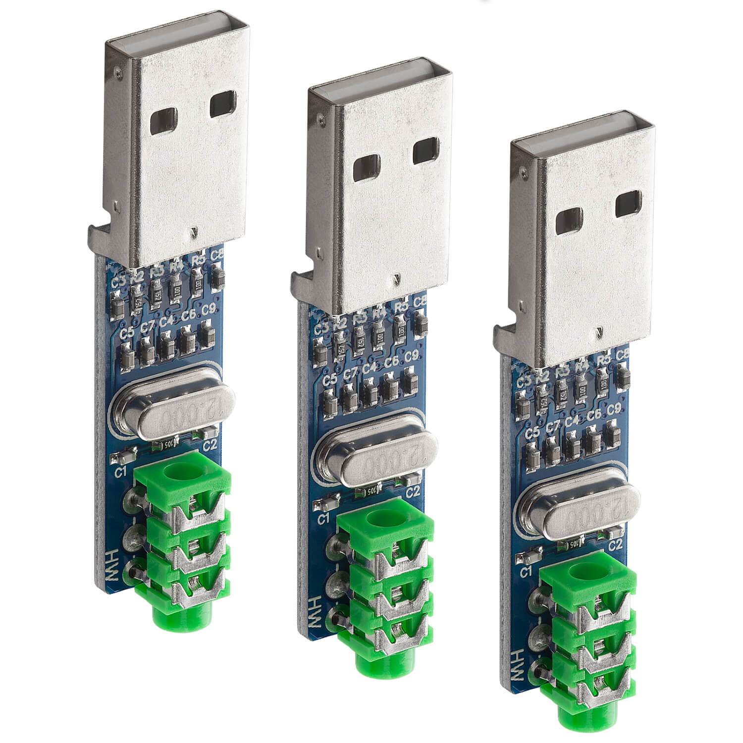 Mini PCM2704 USB Sound Karte DAC Decoder Board DV 5V für Raspberry Pi - Image 4