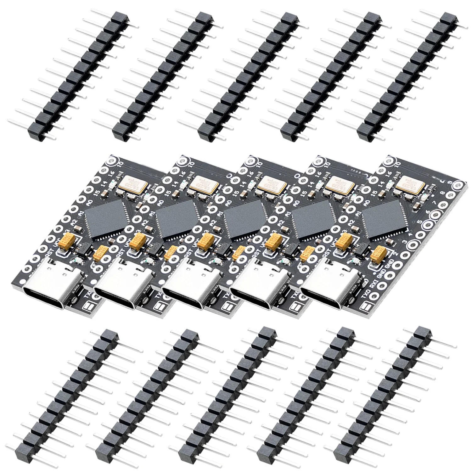 AZ-Pro Micro Board ATMEGA32U4 5V/16MHz Entwicklungsboard Mikrocontroller mit Bootloader IDE und USB C - Image 8