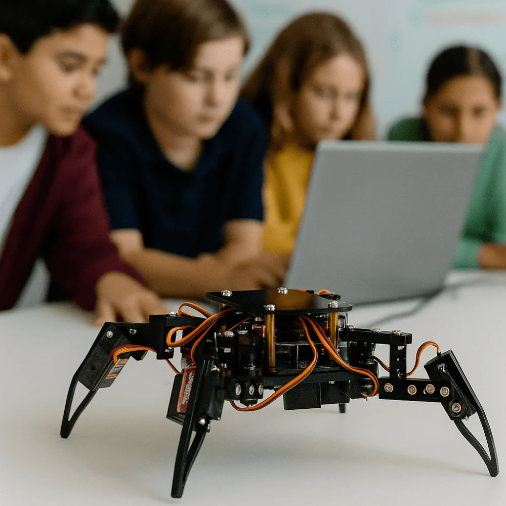 Quadruped Bionic Spider Robot Kit mit ESP8266-Controller-Board | Unterstützt Arduino und ACECode Programmierung - Image 6