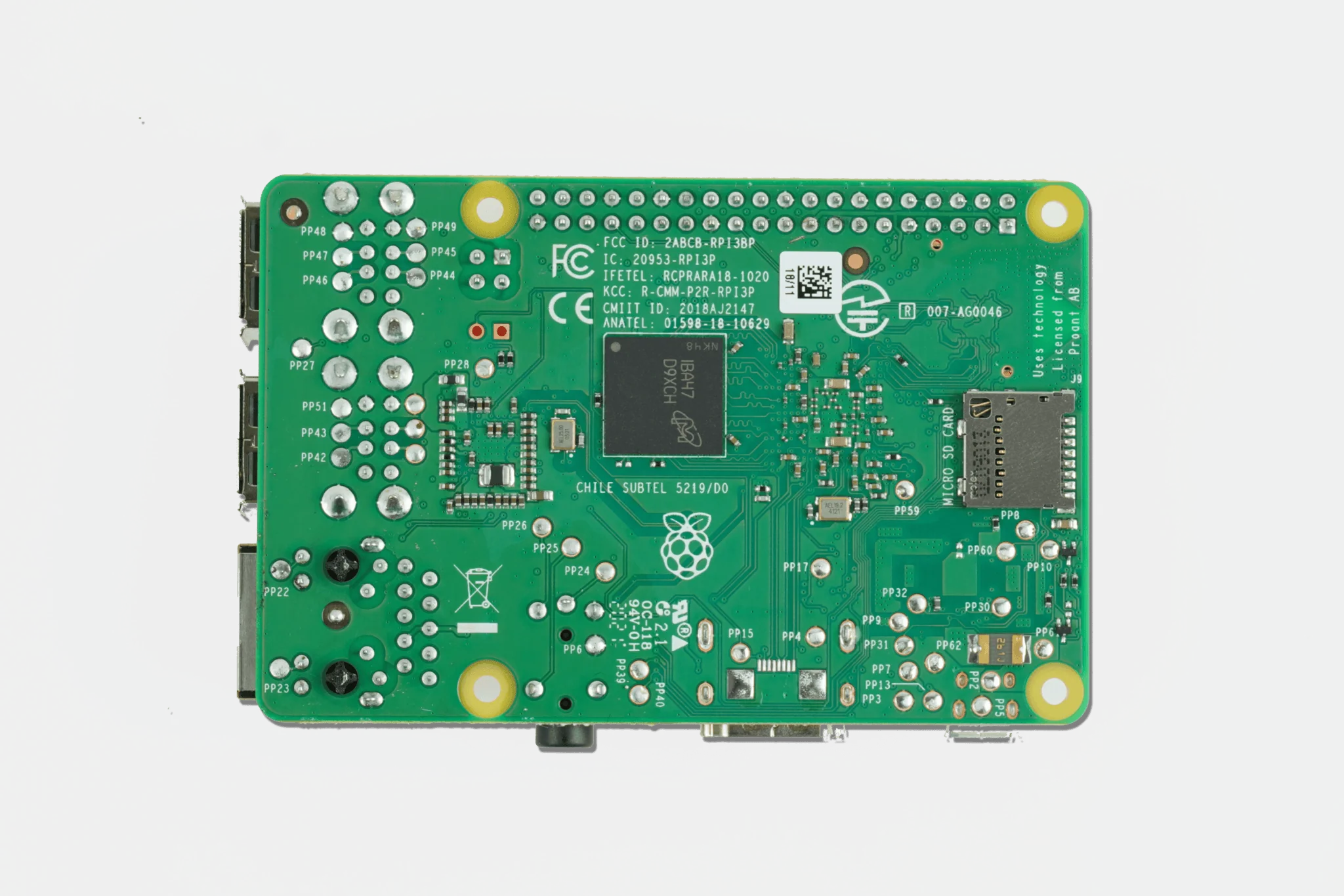 Raspberry Pi 3 Model B+ | Einplatinen-Computer | 1 GB RAM | WiFi/BLE - Image 3