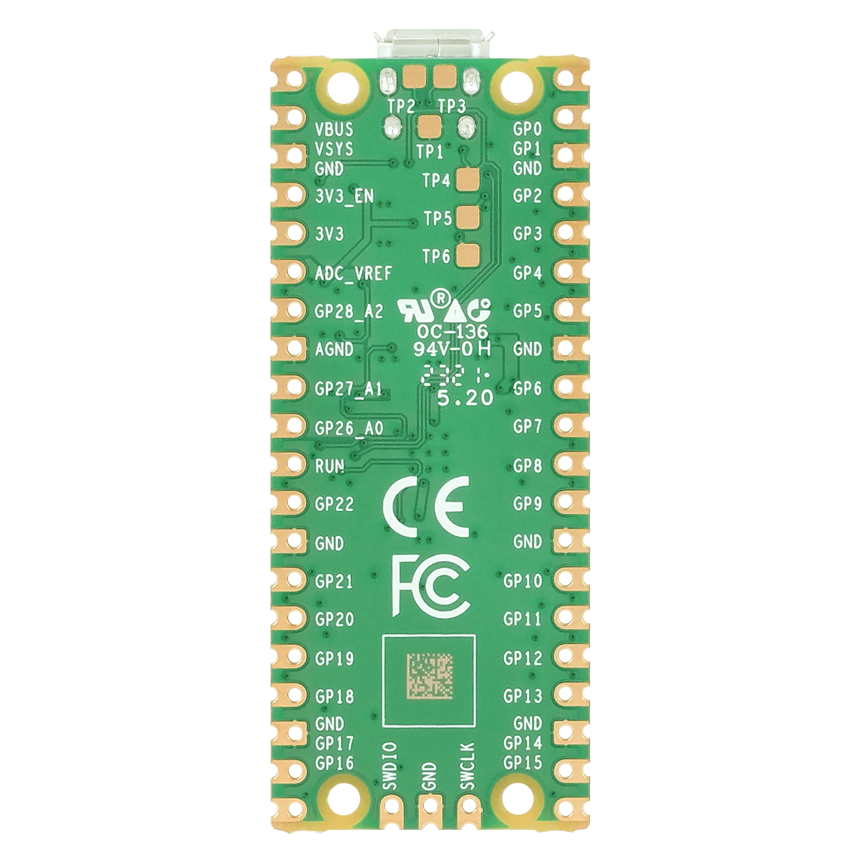 Raspberry Pi Pico RP2040 Mikrocontroller-Board - Image 3