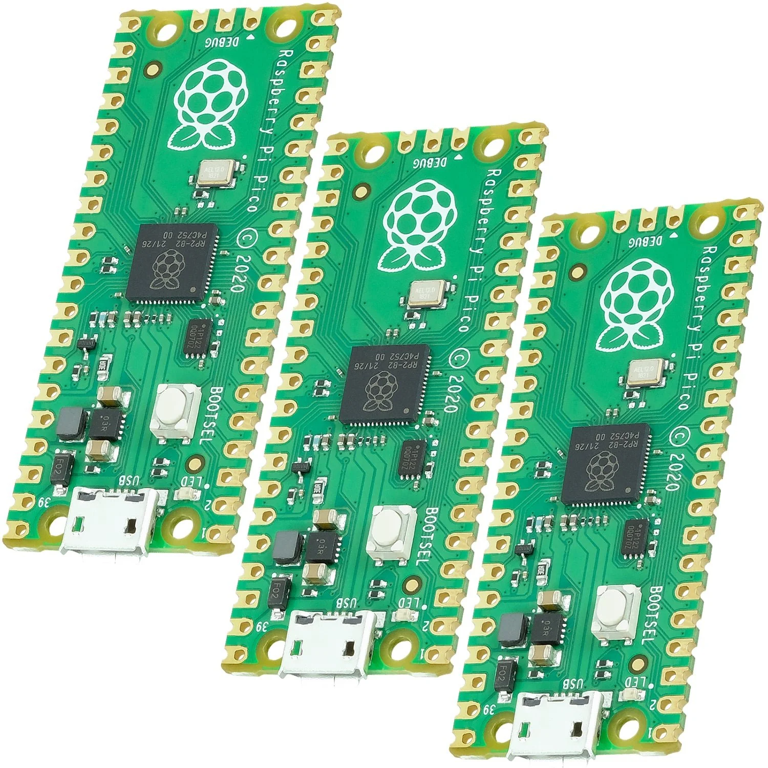 Raspberry Pi Pico RP2040 Mikrocontroller-Board - Image 4