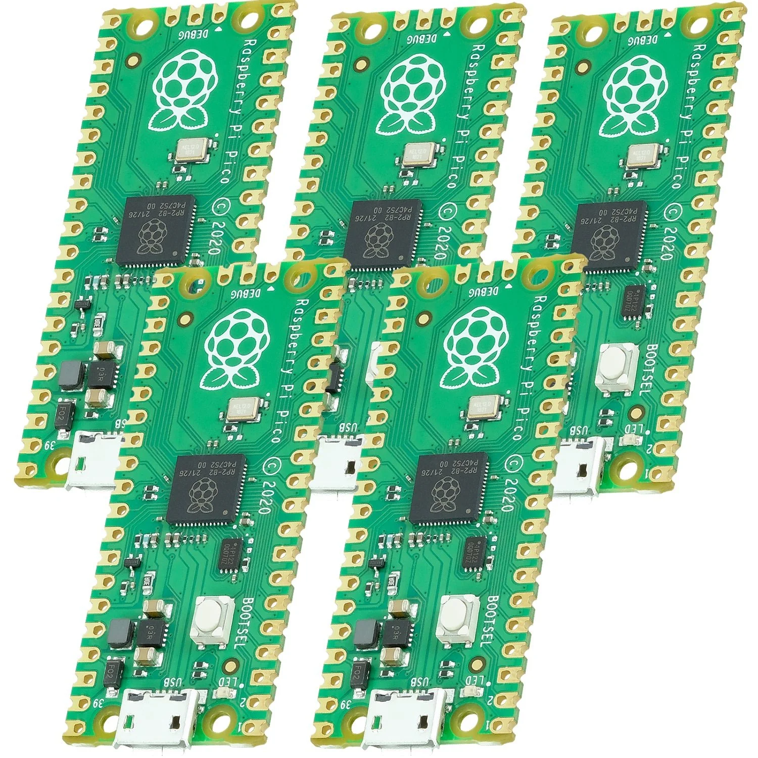 Raspberry Pi Pico RP2040 Mikrocontroller-Board - Image 5