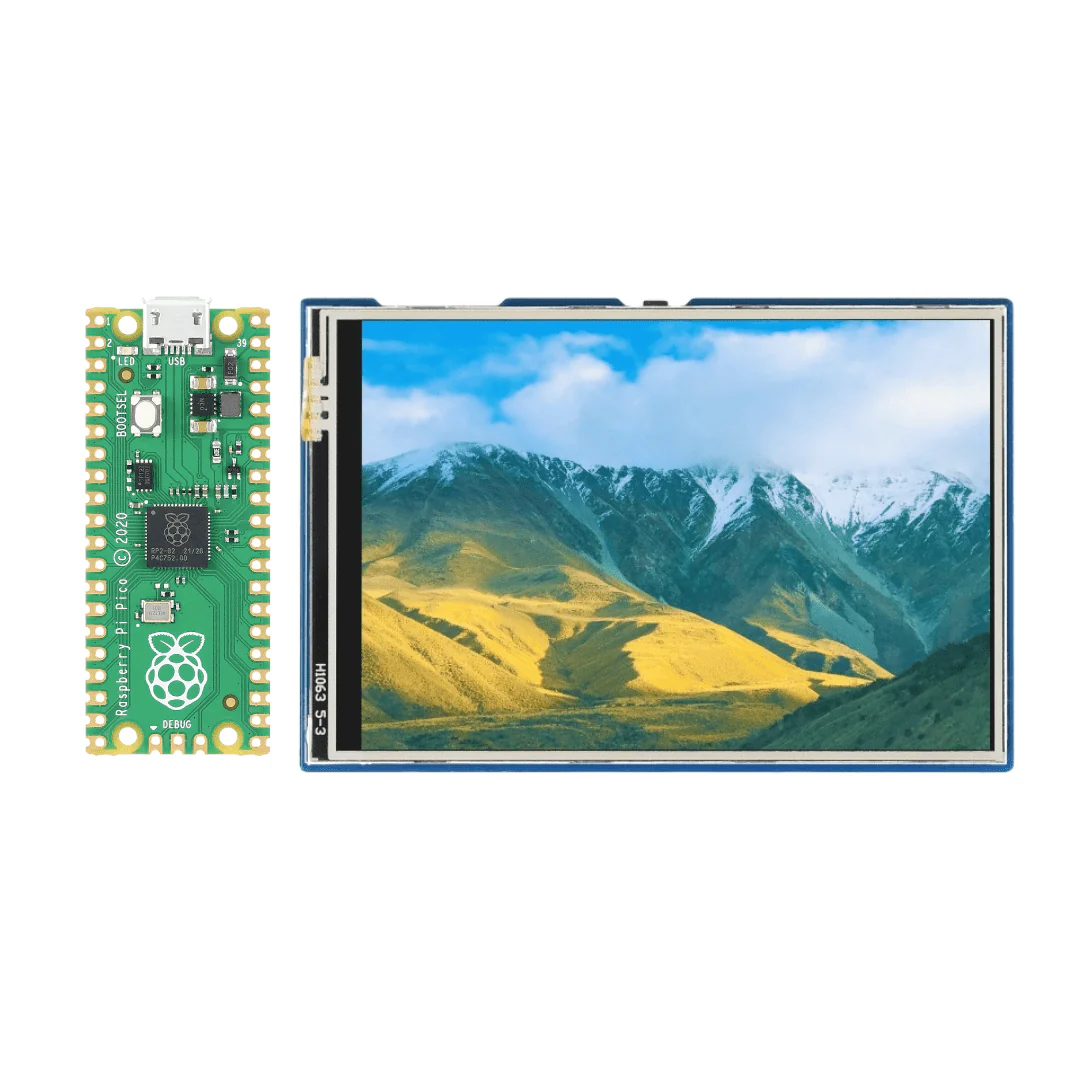 Mini Stream Deck Projektset mit Raspberry Pi Pico und TFT Touch Display Shield