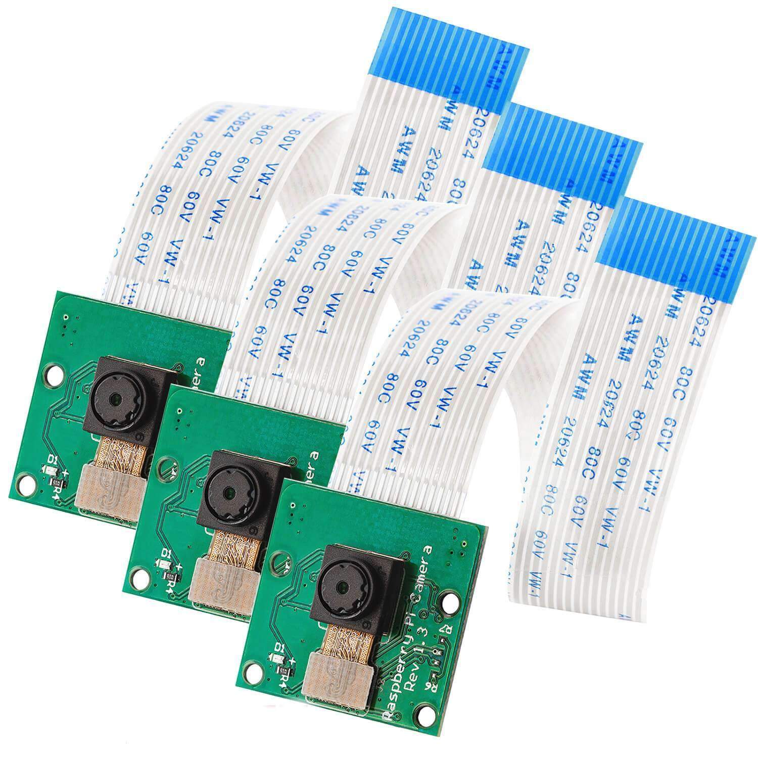 Kamera für Raspberry Pi mit 15 cm Flexkabel und 5MP HD Cam - Image 4