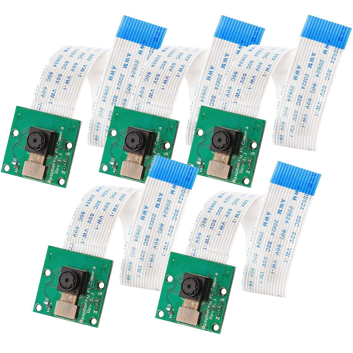 Kamera für Raspberry Pi mit 15 cm Flexkabel und 5MP HD Cam - Image 5